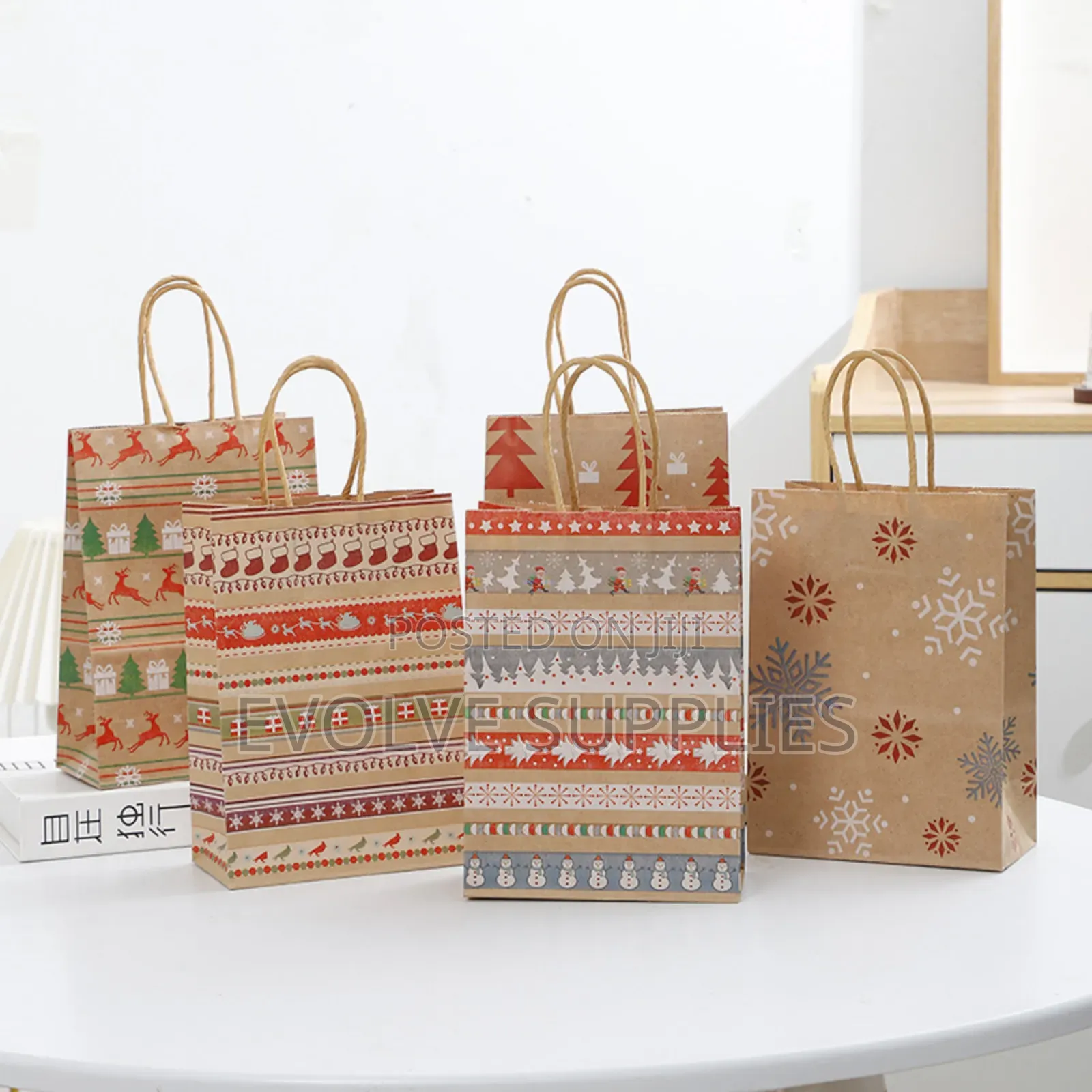 Christmas Paper Bag ( 33cm X 26cm X 12cm)