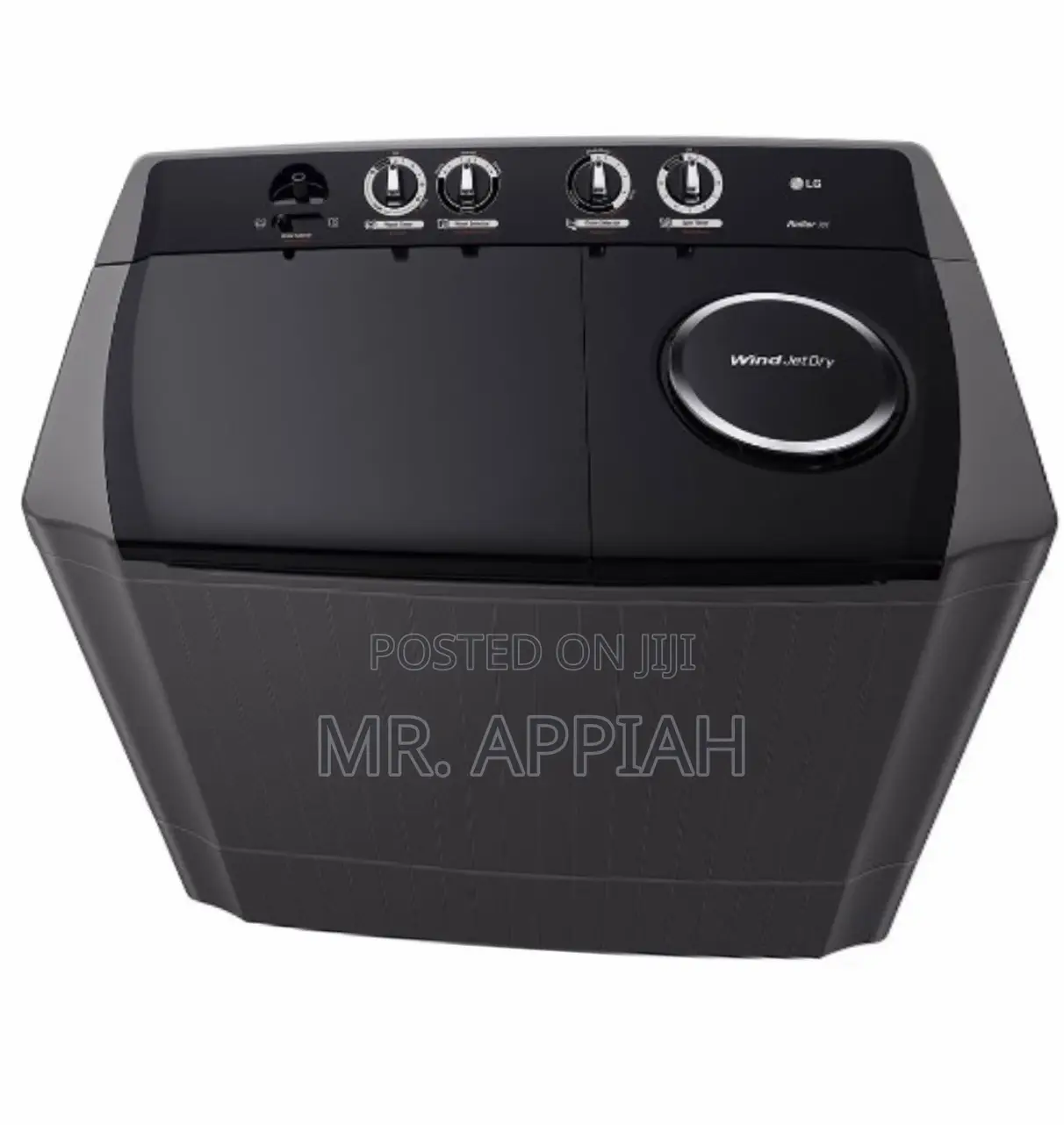 Twin Tub Electric LG P1561RWNT 15kgTop Load Washing MACHINE
