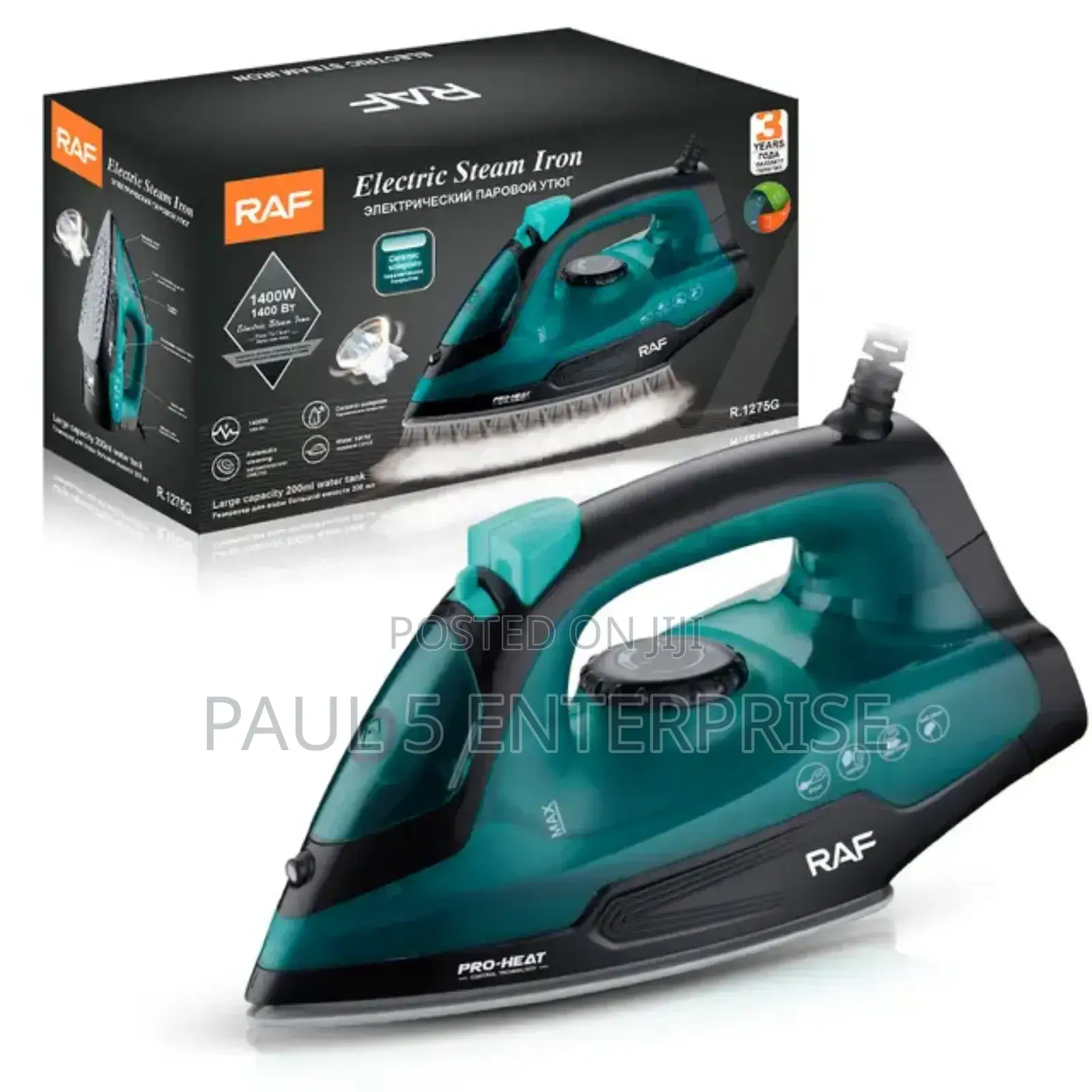 RAF Electric Steam Iron