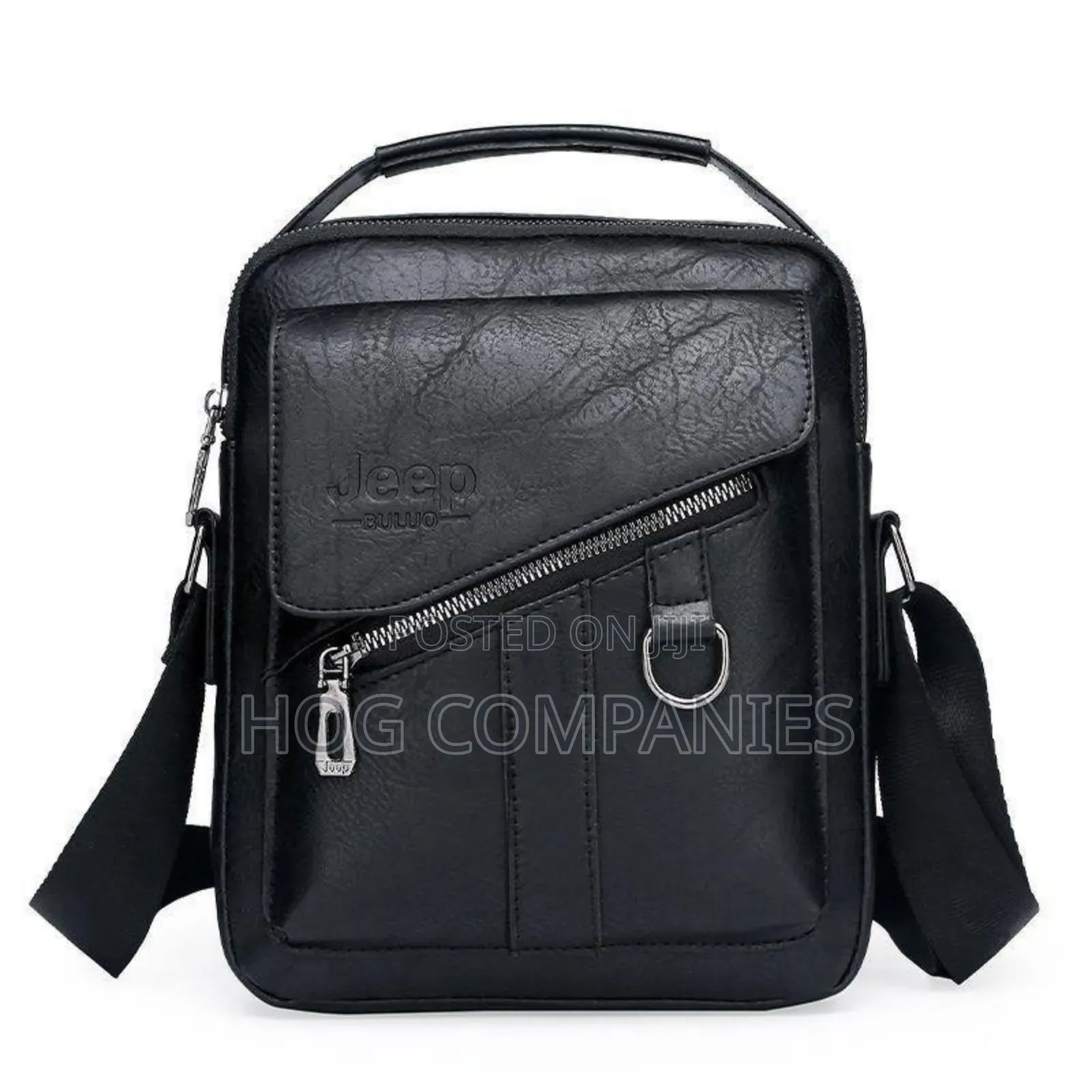 Men's Leather Crossbody Sling Messenger Bag
