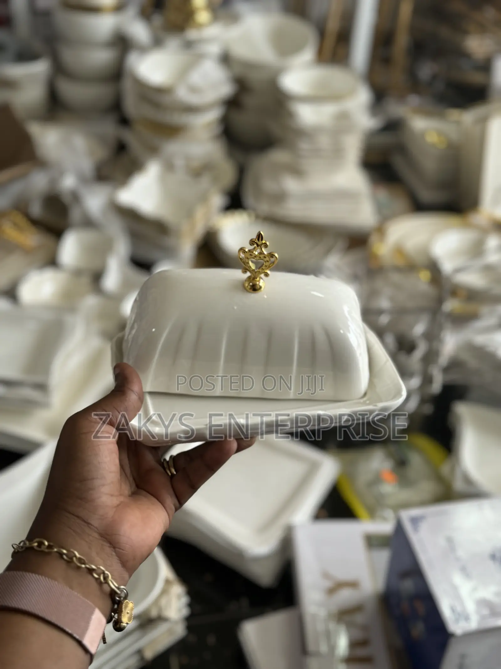 Ceramic Butter Dish