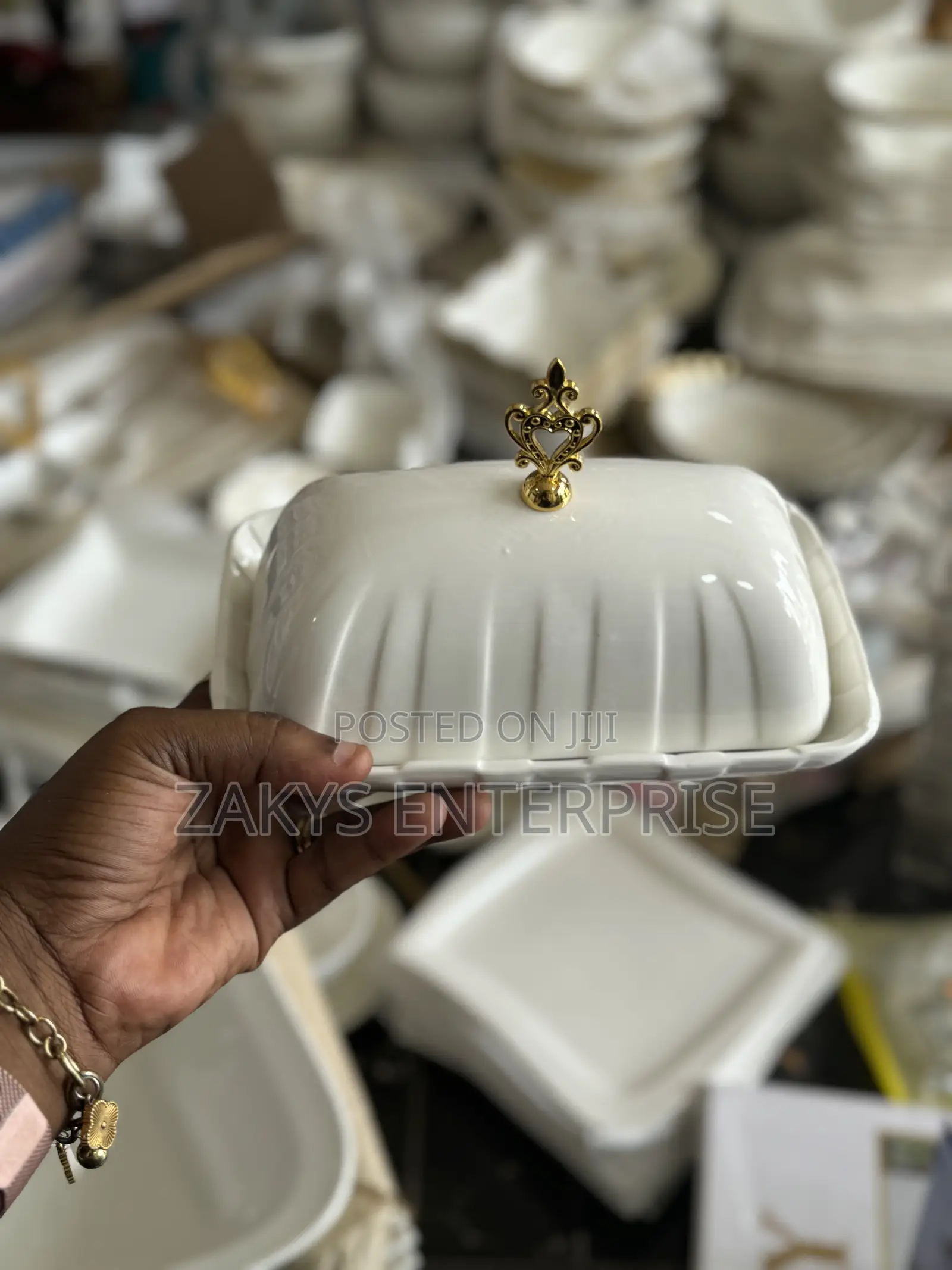 Ceramic Butter Dish