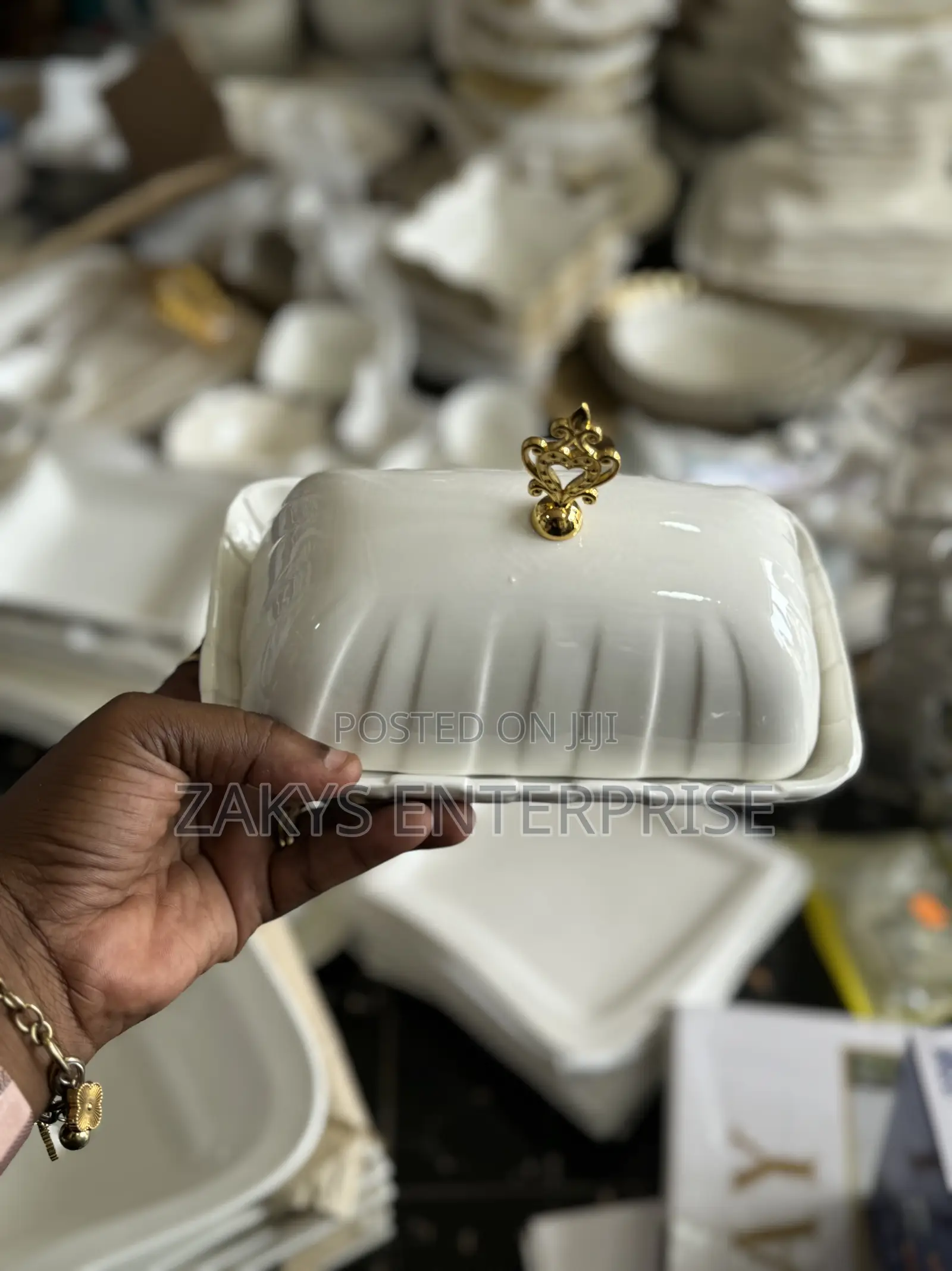 Ceramic Butter Dish