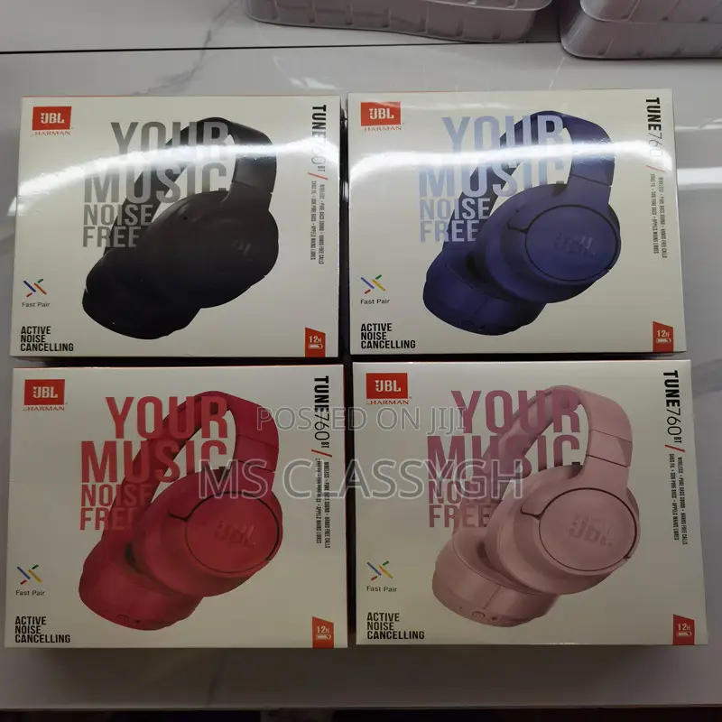 JBL Tune 760NC Bluetooth Wireless Headphones