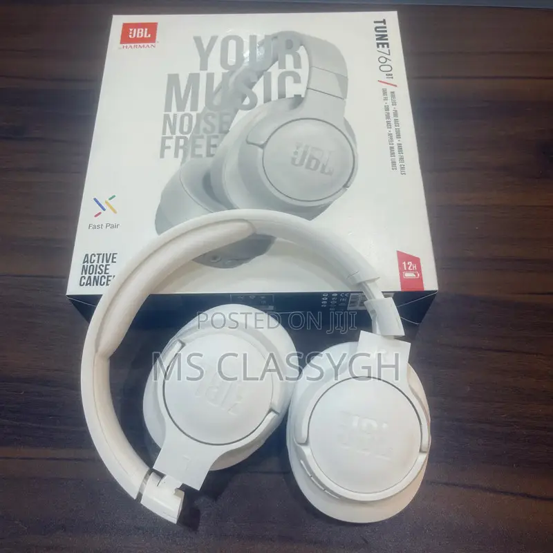 JBL Tune 760NC Bluetooth Wireless Headphones