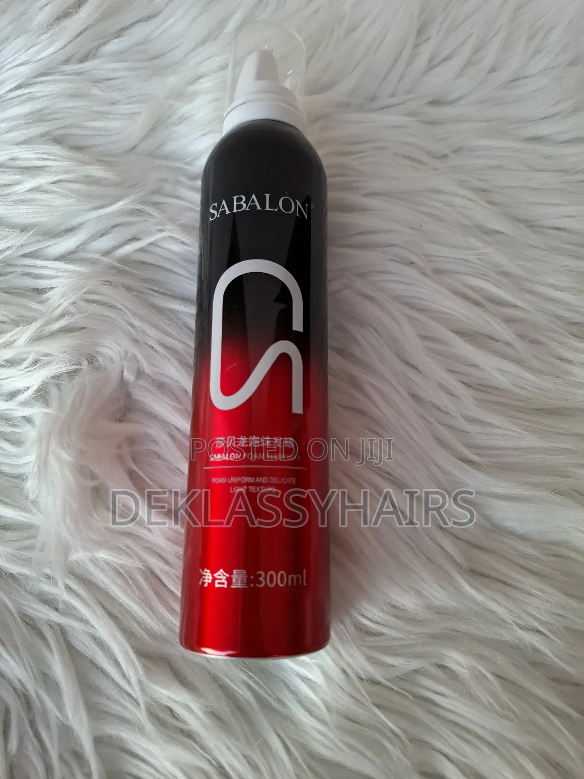 Hair Mousse and Holding Spray