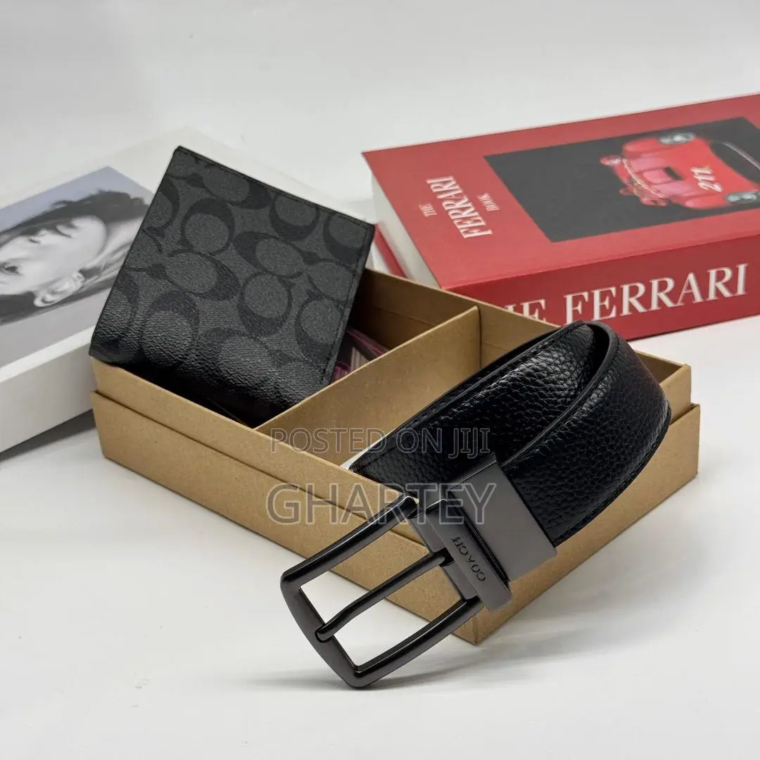 Coach Wallet Belt Combo