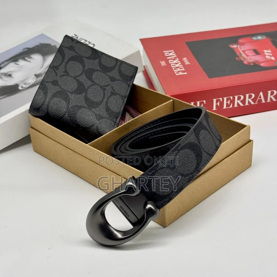Coach Wallet Belt Combo