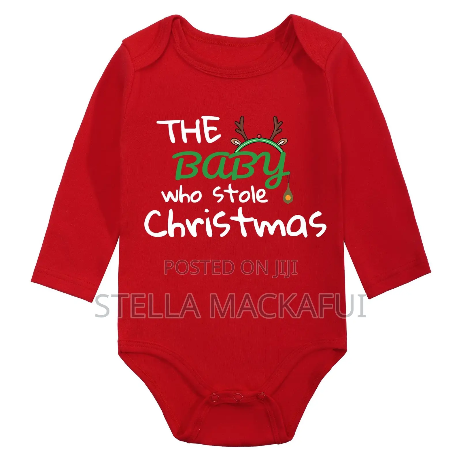My First Christmas Rompers for 0-12months Babies