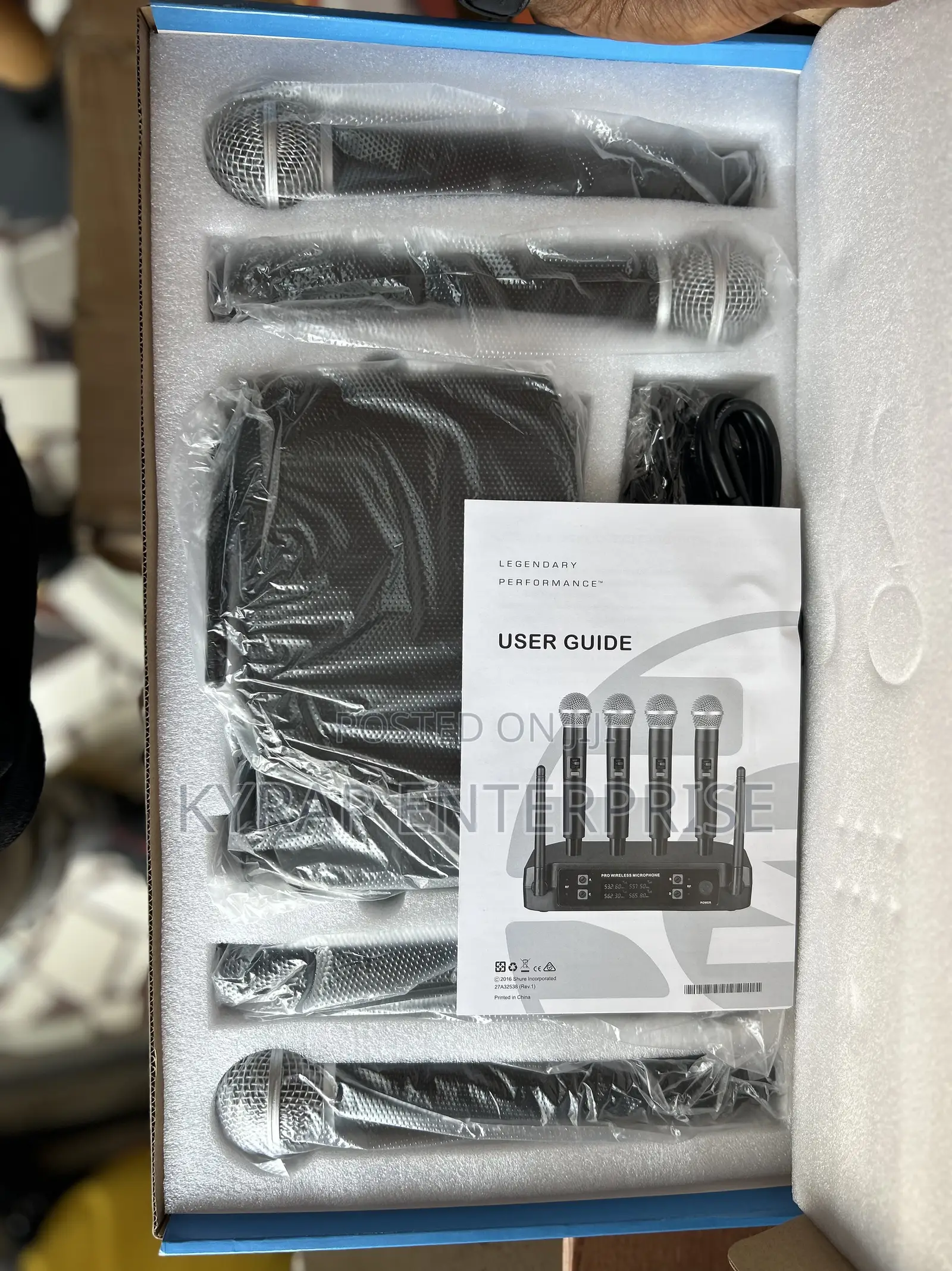 4 in 1 Cordless Microphone for Sale Wx800