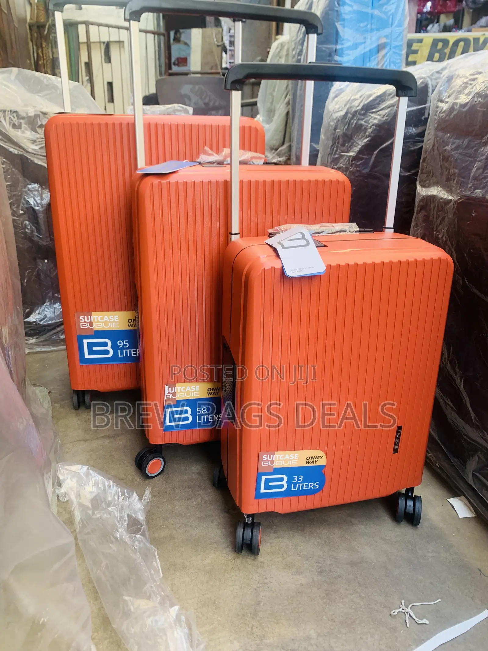 Original 3set Travelers Choice Zipless Luxury Suitcase
