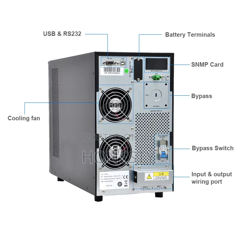 Ghana High Frequency Online Uninterrupted Power Supply (UPS)