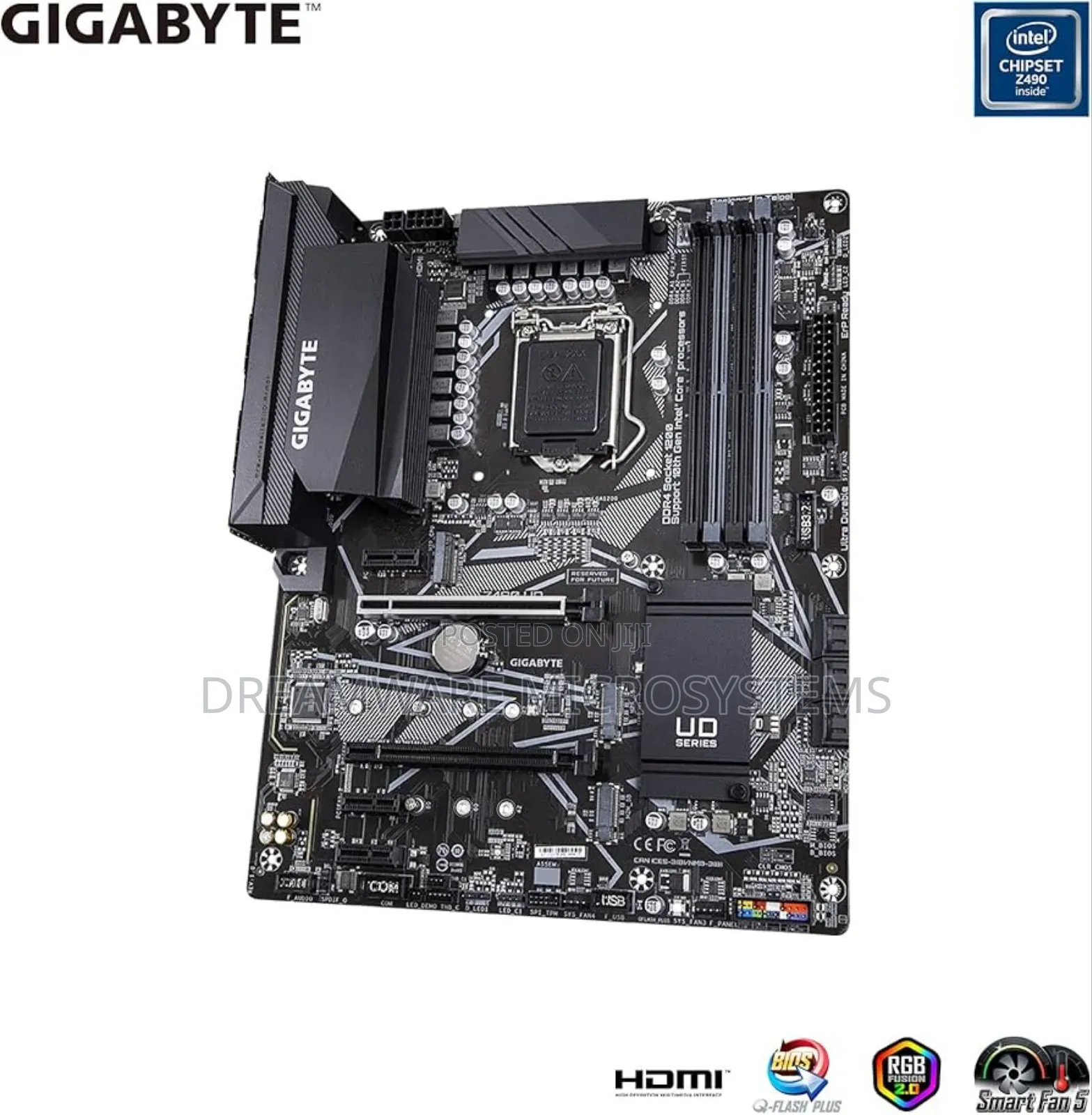 Gigabyte Z490 UD 10th/11th Gen Gaming Motherboard