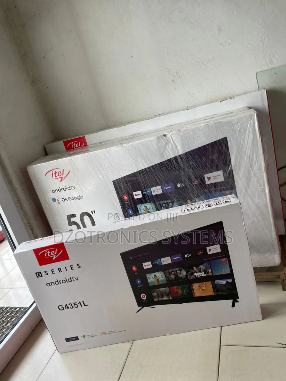 Itel 50" Smart Andriod Tv