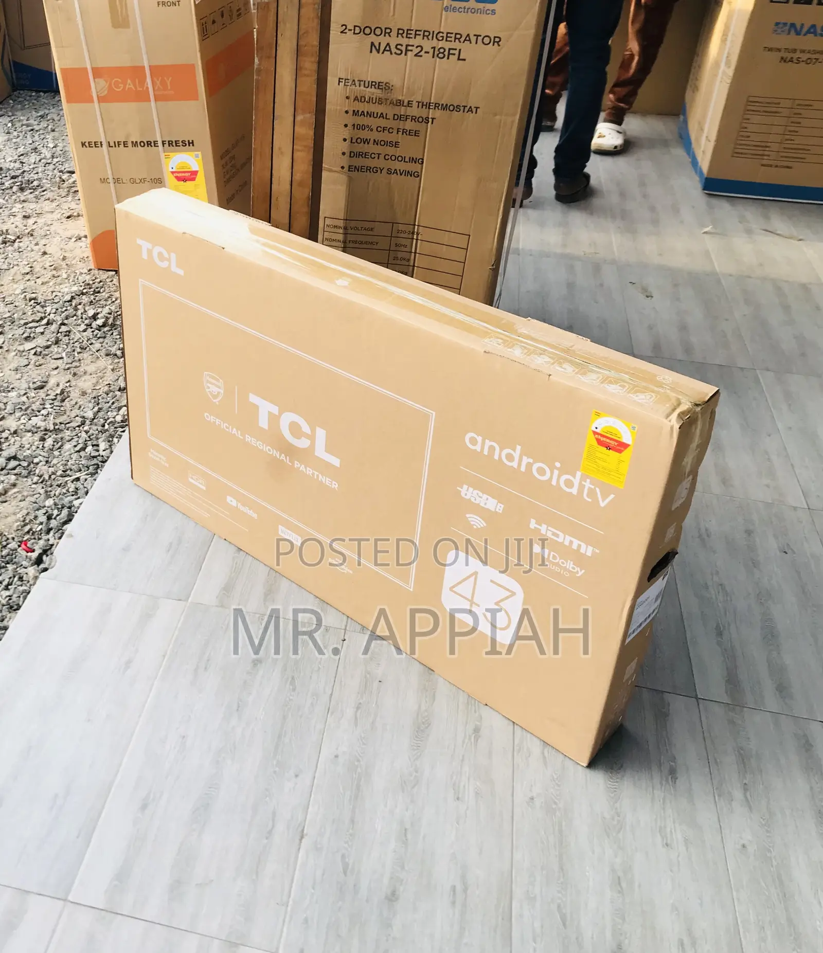 Order Unique TCL 43s5400 43 Inch Full/Hd Smart Electric Tv.