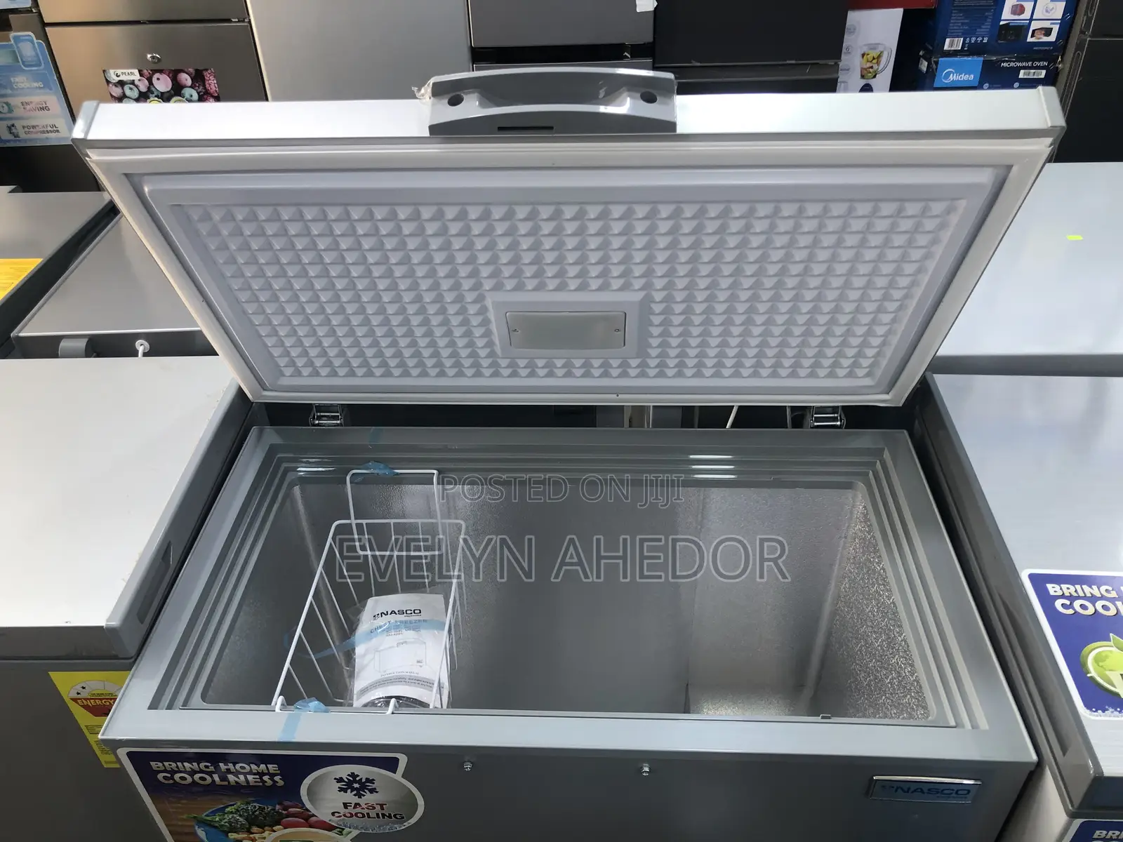 Quality Affordable Nasco Chest Freezer NAS-250FL 200 Liters
