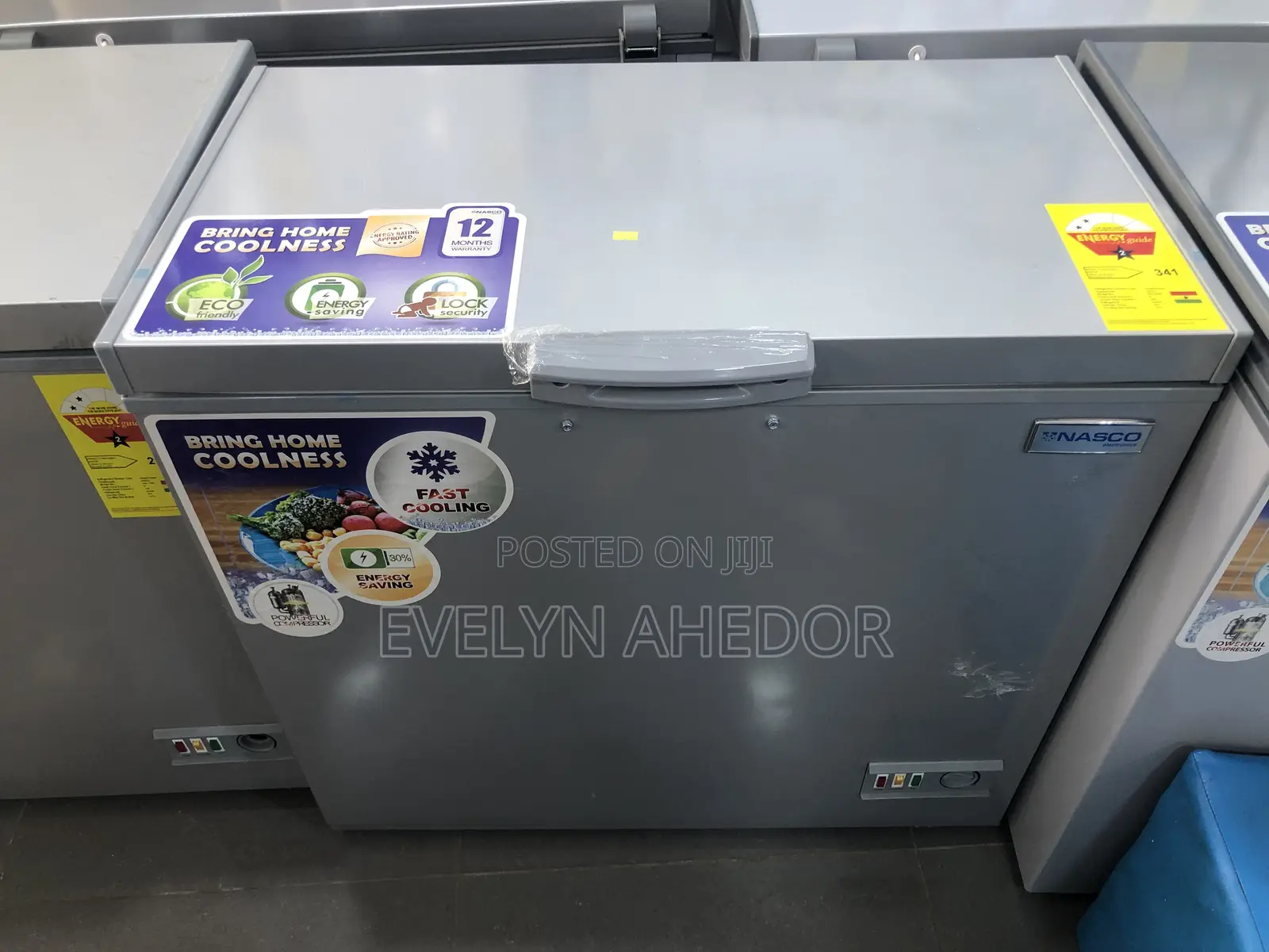 Quality Affordable Nasco Chest Freezer NAS-250FL 200 Liters
