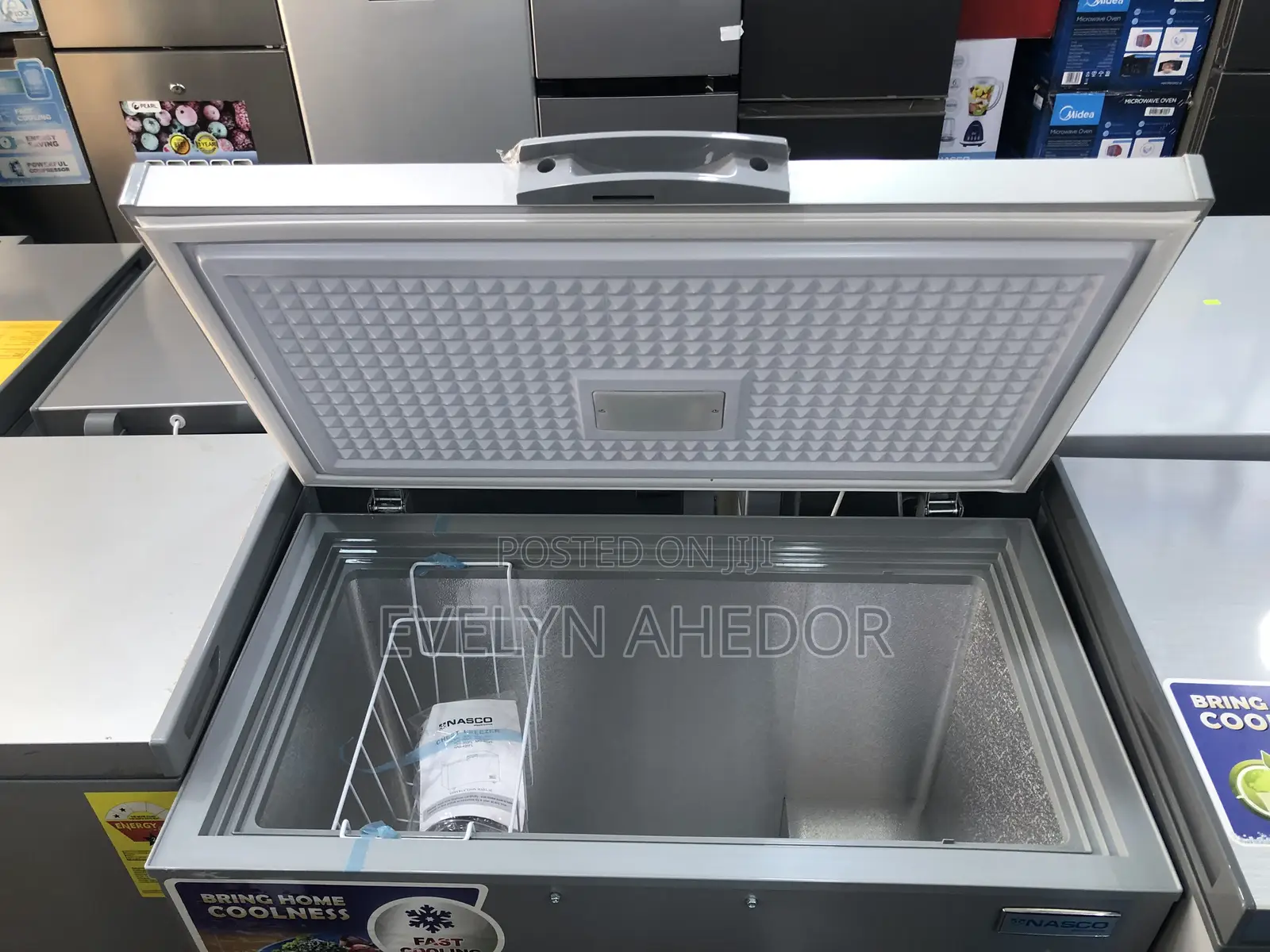 Quality Affordable Nasco Chest Freezer NAS-250FL 200 Liters