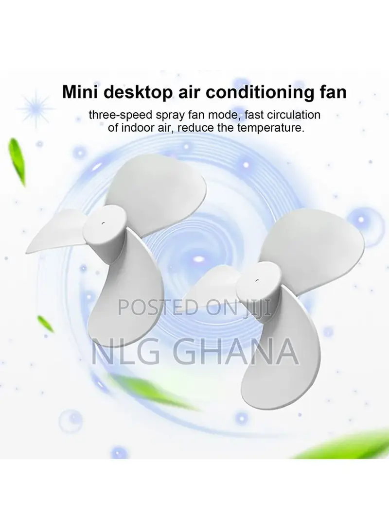 7.5W Humidifier Cooling Fan Desktop Fan Air Cooler Air Condi