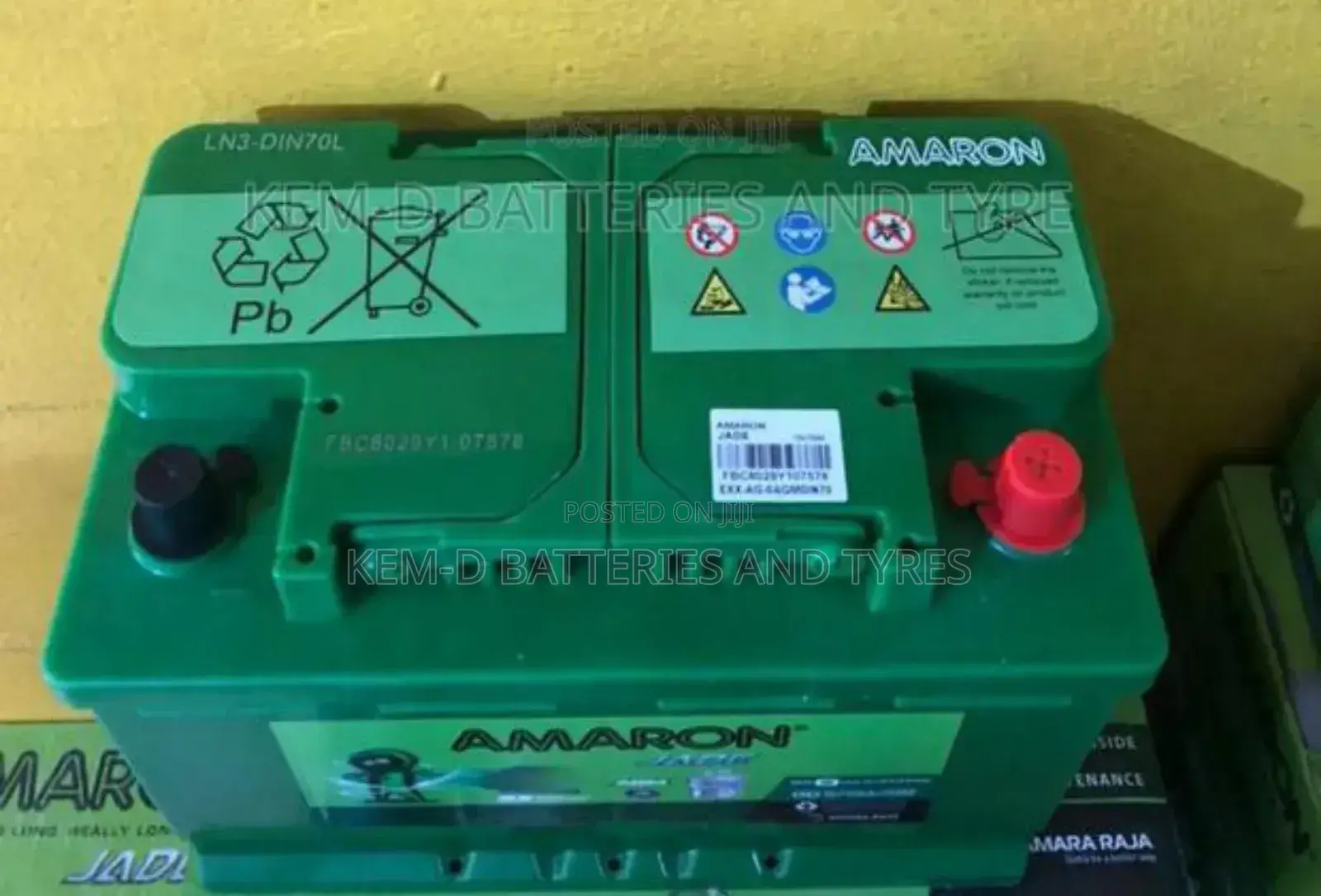 AGM Battery Amaron 15 Plates + Free Delivery