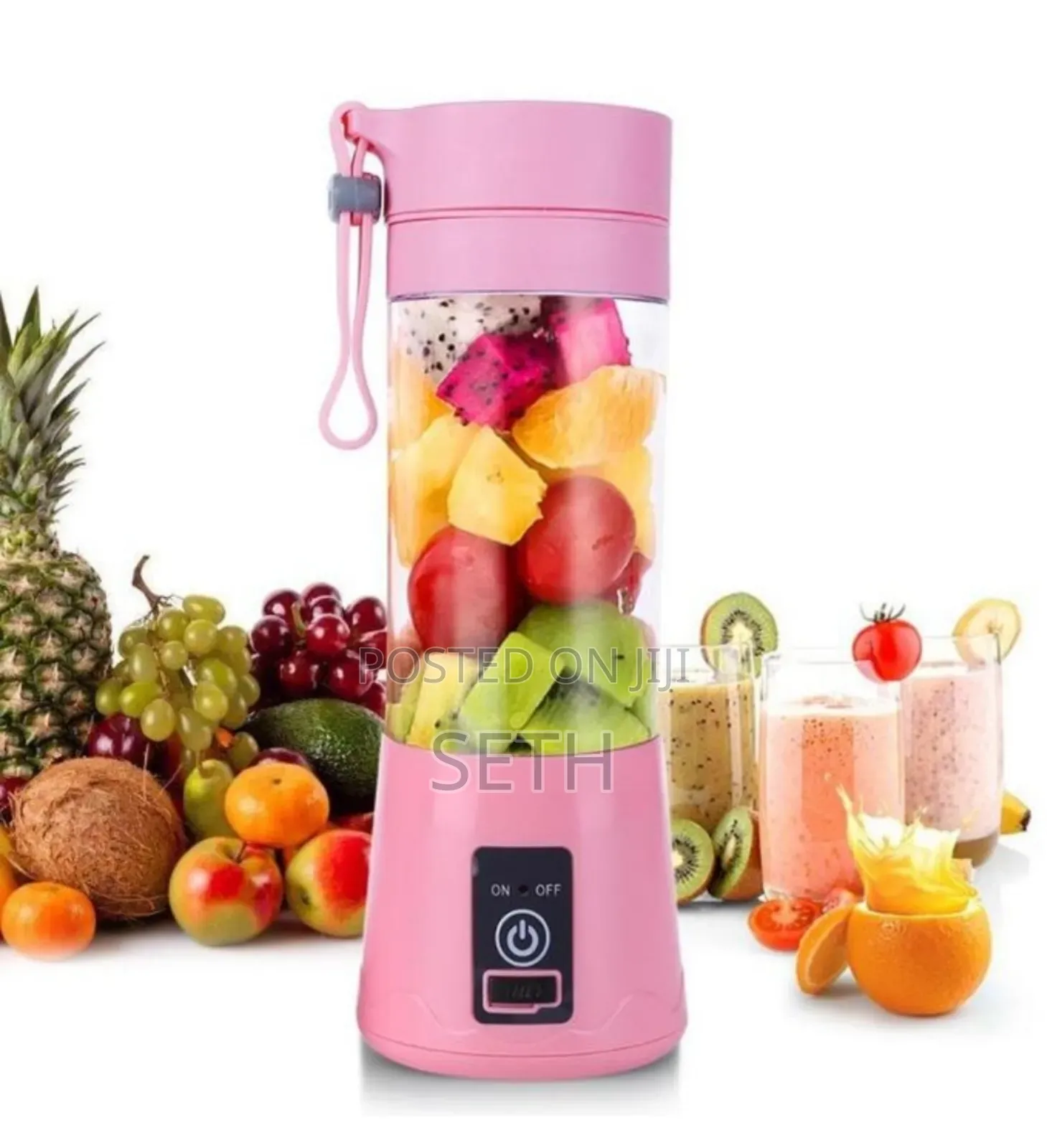 Portable Mini USB Blender Rechargeable Fruit Blender