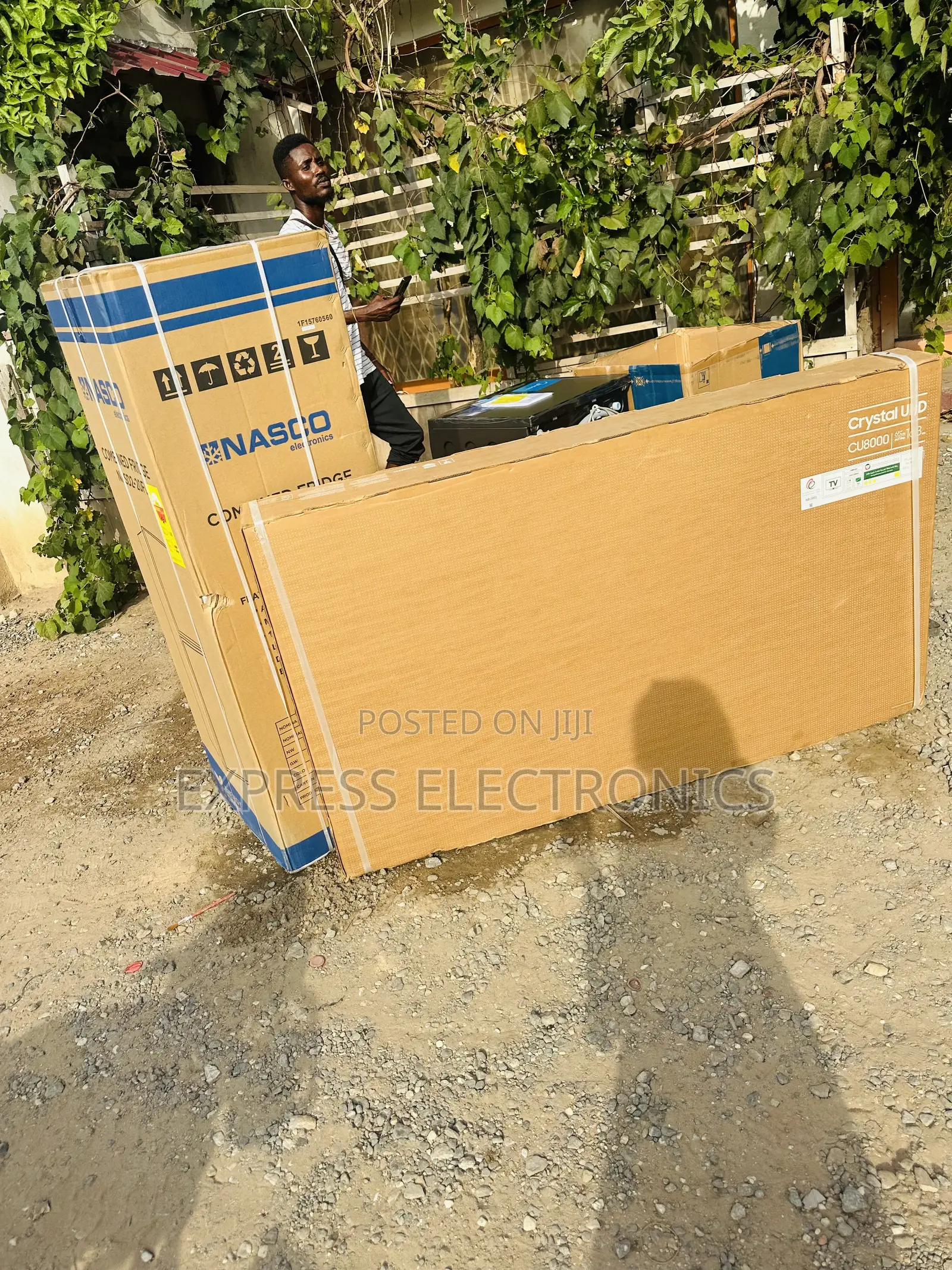 Samsung Smart Television UHD Glossy LED Screen 65”DU7000
