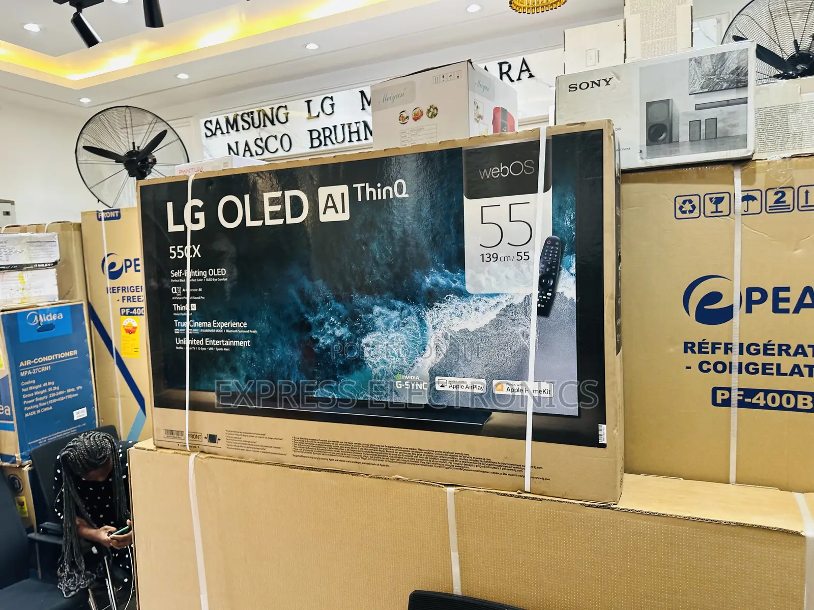 OLED Smart Screen  55”CX