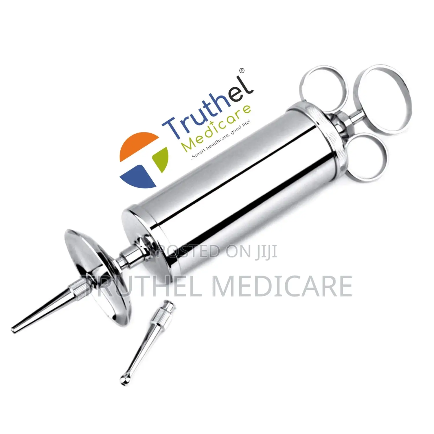 Stainless Ear Syringe - (75,100 Mls)