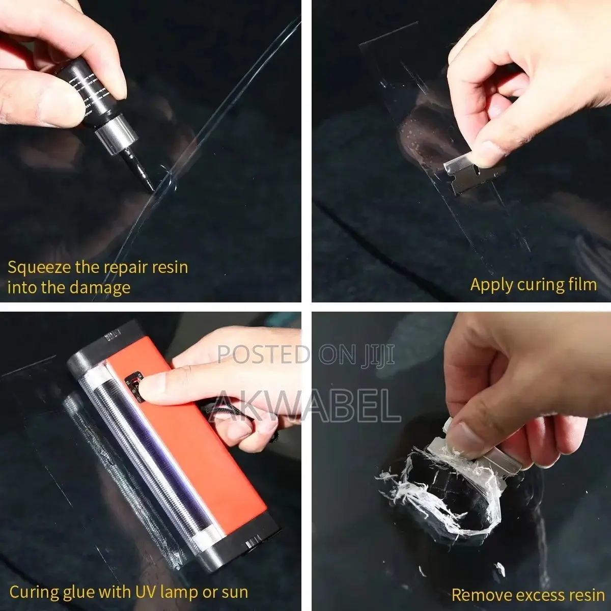 3ml Car Windshield Glass Repair Resin Kit Auto