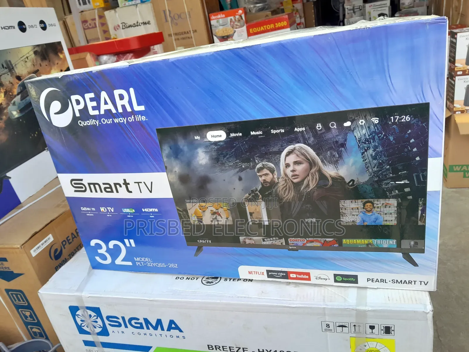 Pearl 32" Smart Android Tv