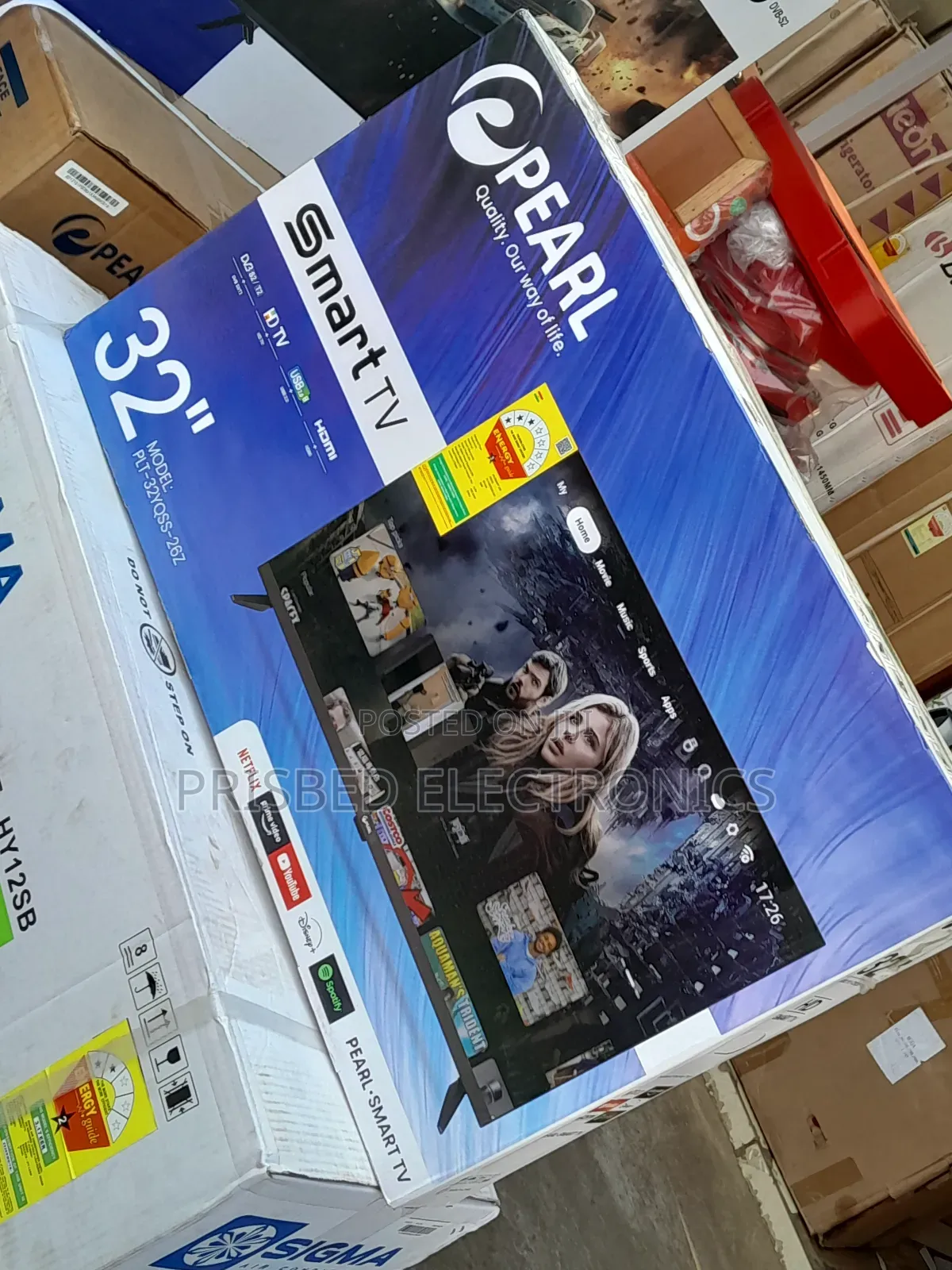 Pearl 32" Smart Android Tv