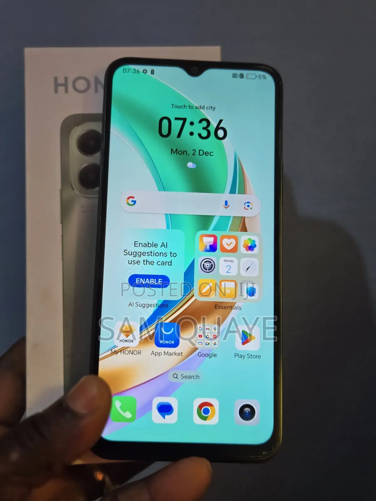 New Honor X6b 128 GB Black