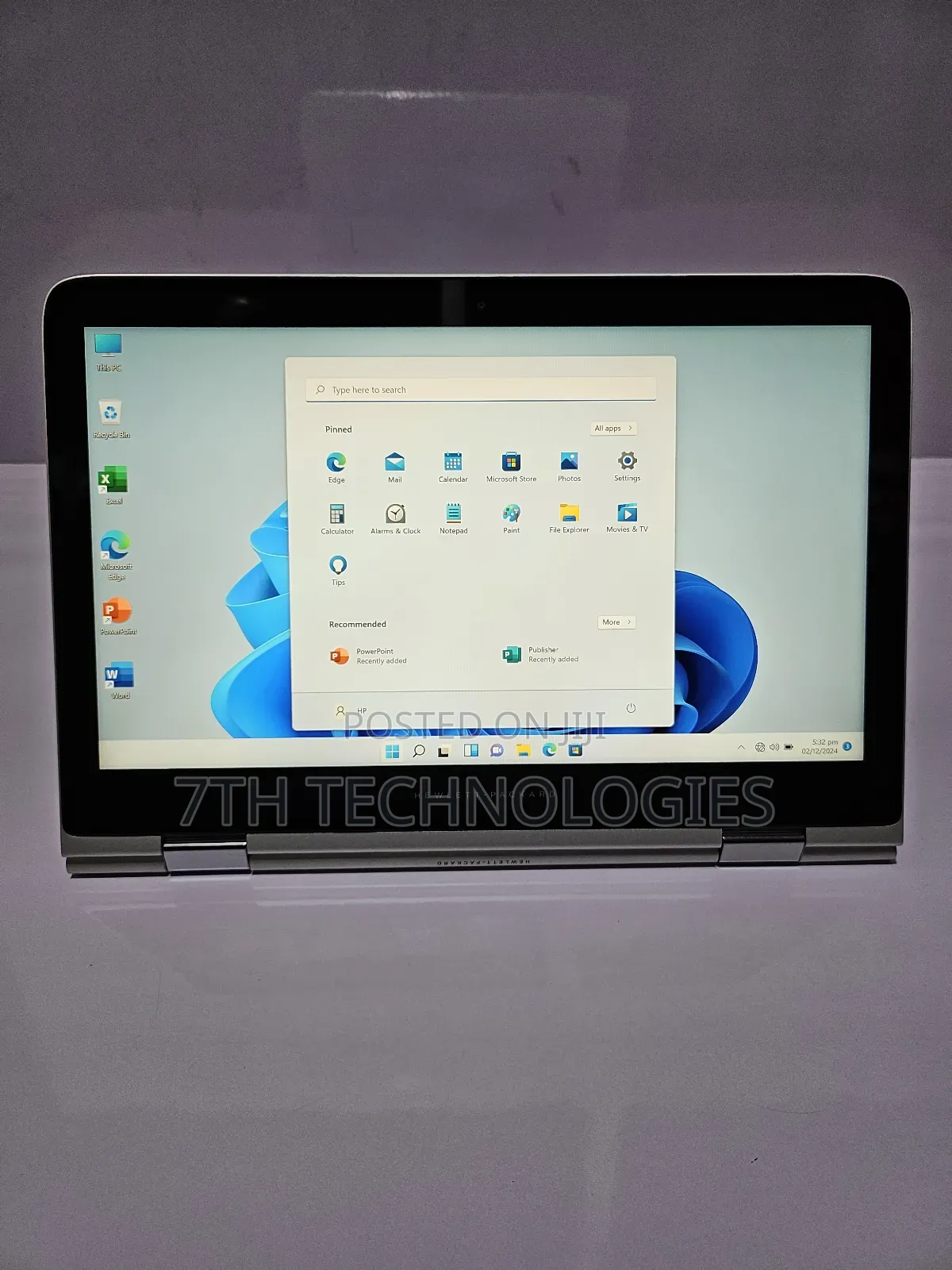 Laptop HP Spectre X360 8GB Intel Core i7 SSD 256GB