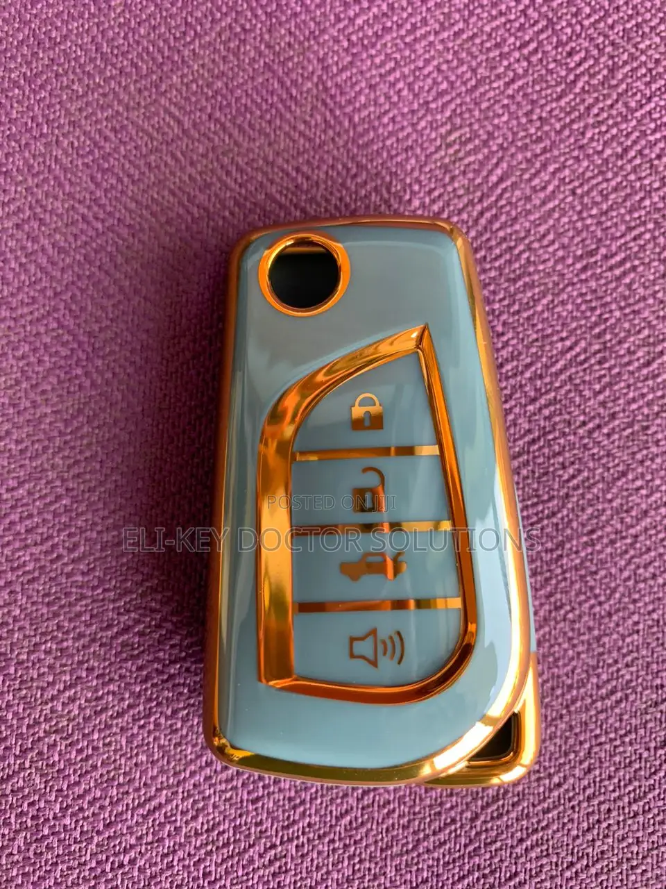 TPU Case With Hook for Toyota Corolla Camry Highlander RAV4
