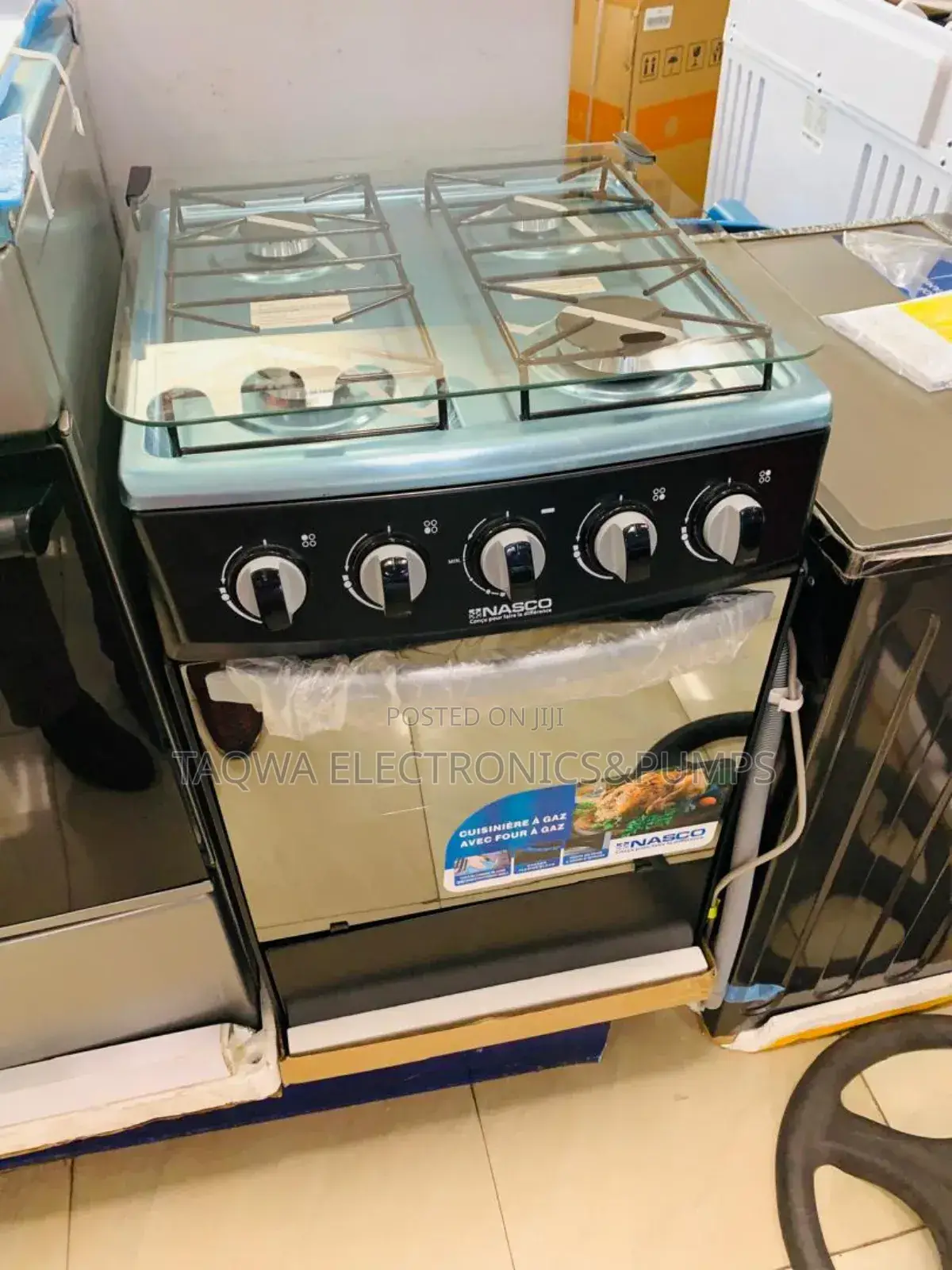 Nasco 4 Burner Gas Cooker
