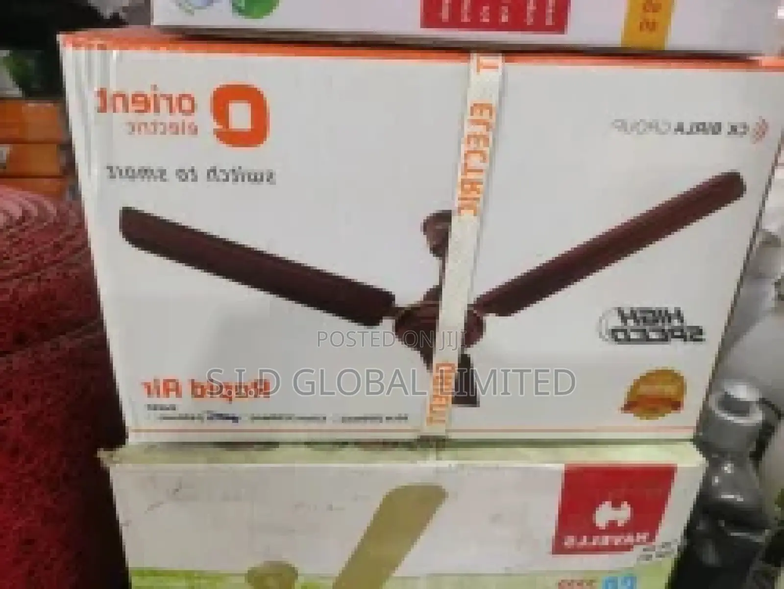 Light Up Your World With ORIENT 56′′ DELUXE CEILING FAN
