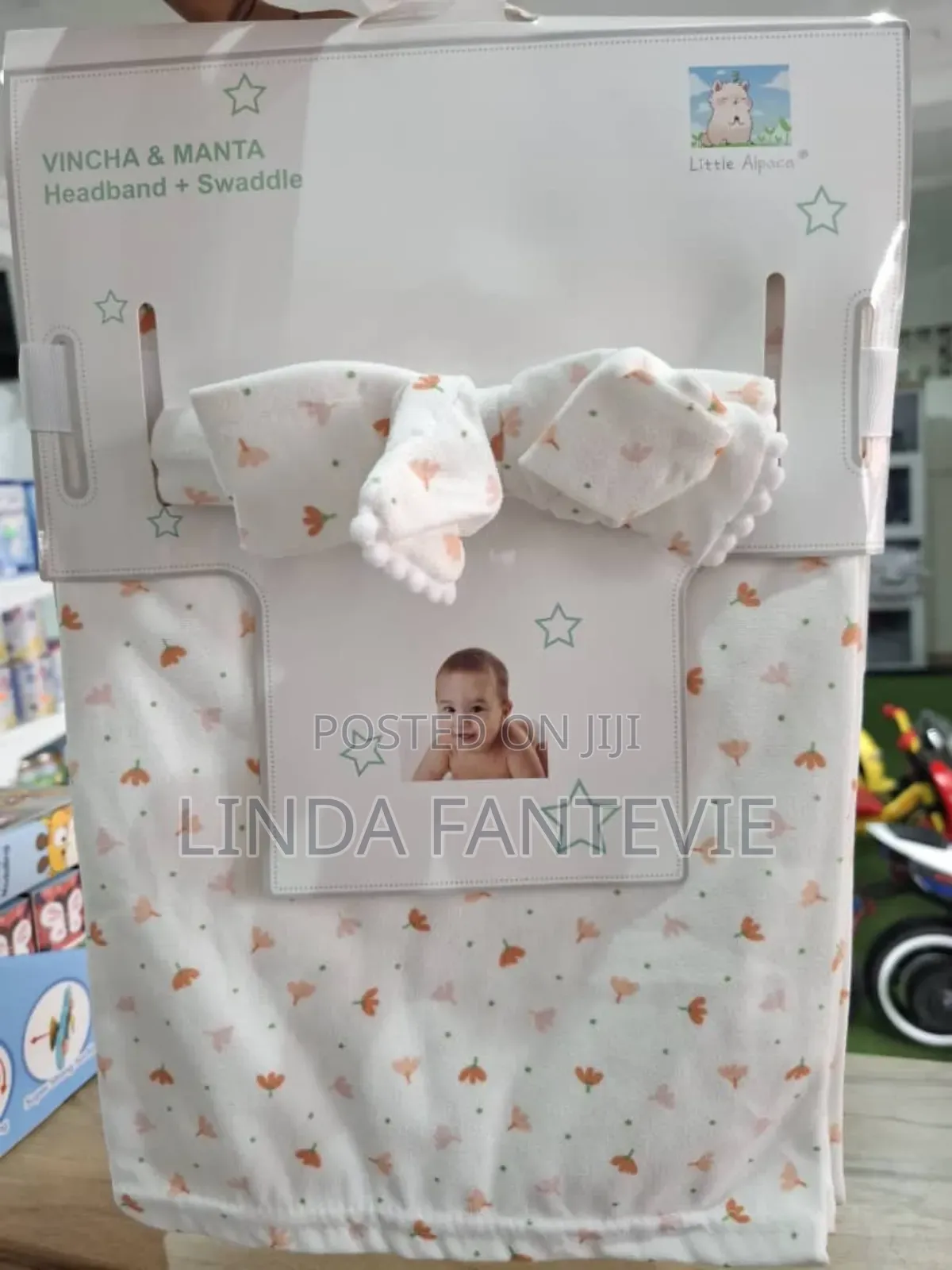 Headband Plus Swaddle Blanket