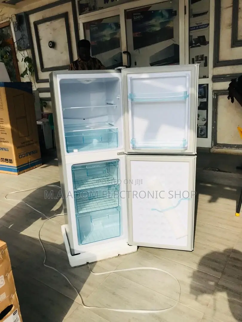 Nasco 136L Double Door Refrigerator:Kitchen's Cool Companion