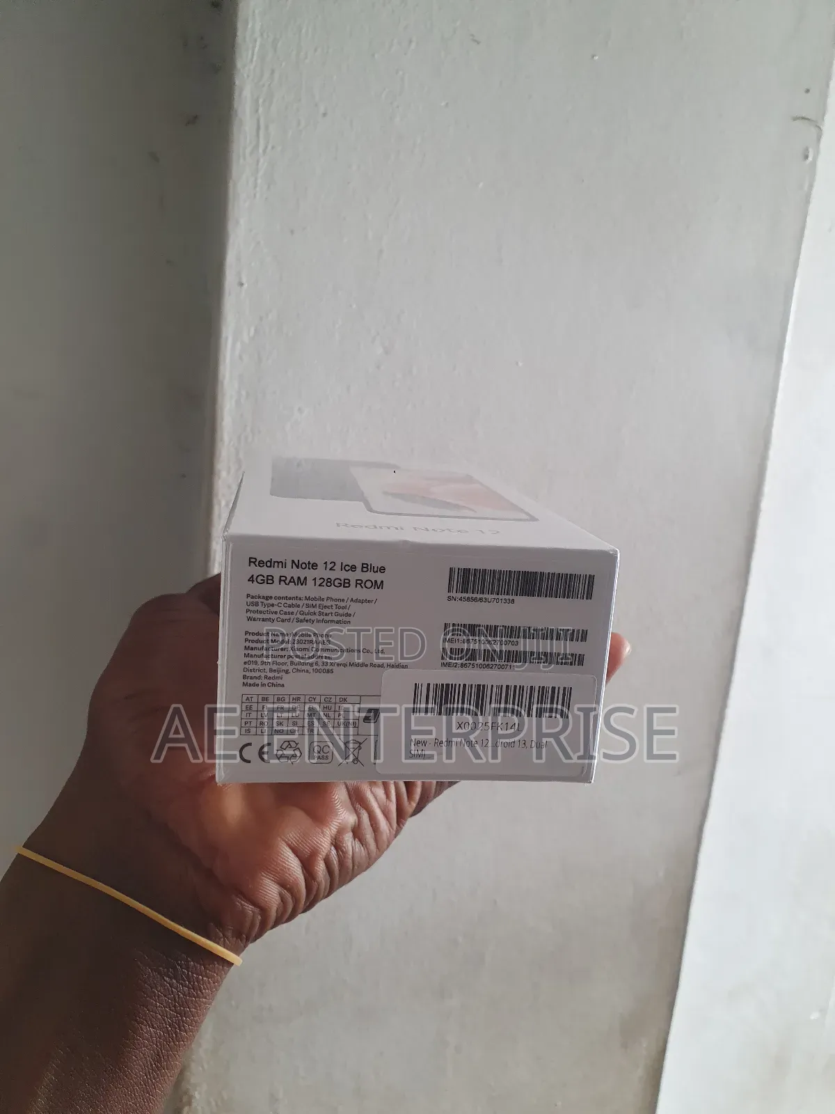 New Xiaomi Redmi Note 12 4G 128 GB