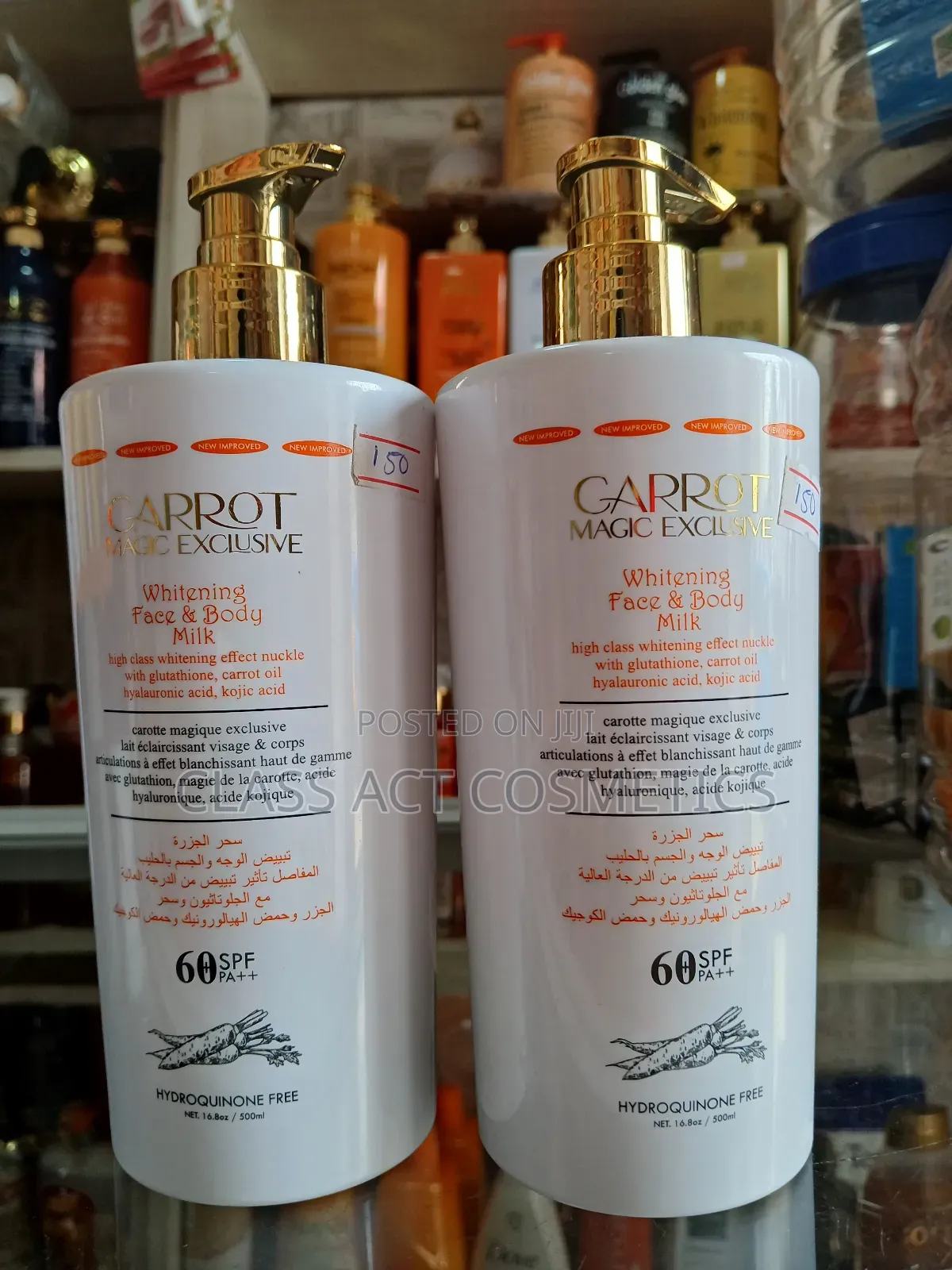 Carrot Magic Exclusive Whitening Face and Body Lotion