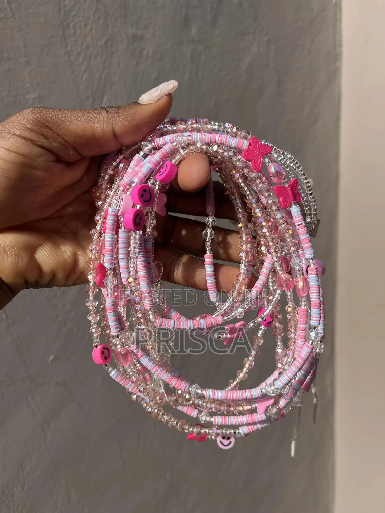 Pink Waistbeads for Her
