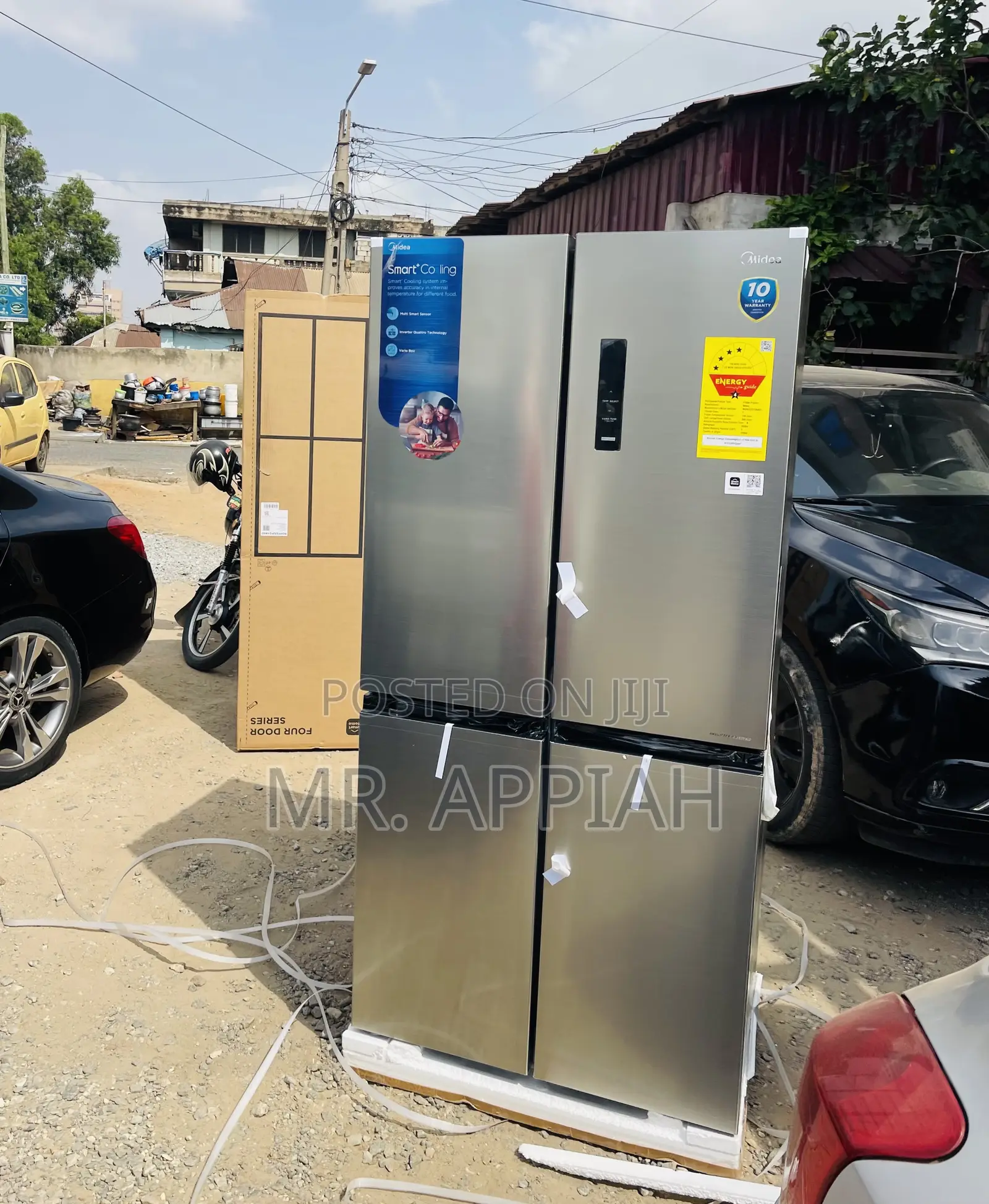 Extremely Cooling Midea MDRF632FGN46D Side by Side Fridge.