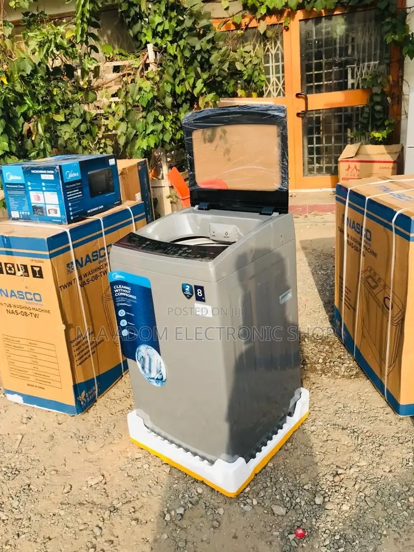 Midea 8kg Automatic Washing Machine:Your Laundry, Elevated