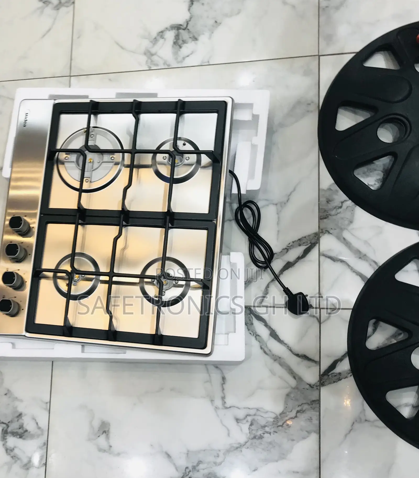 Brand New Midea 60cm 4 Gas Burner Hobs Gray