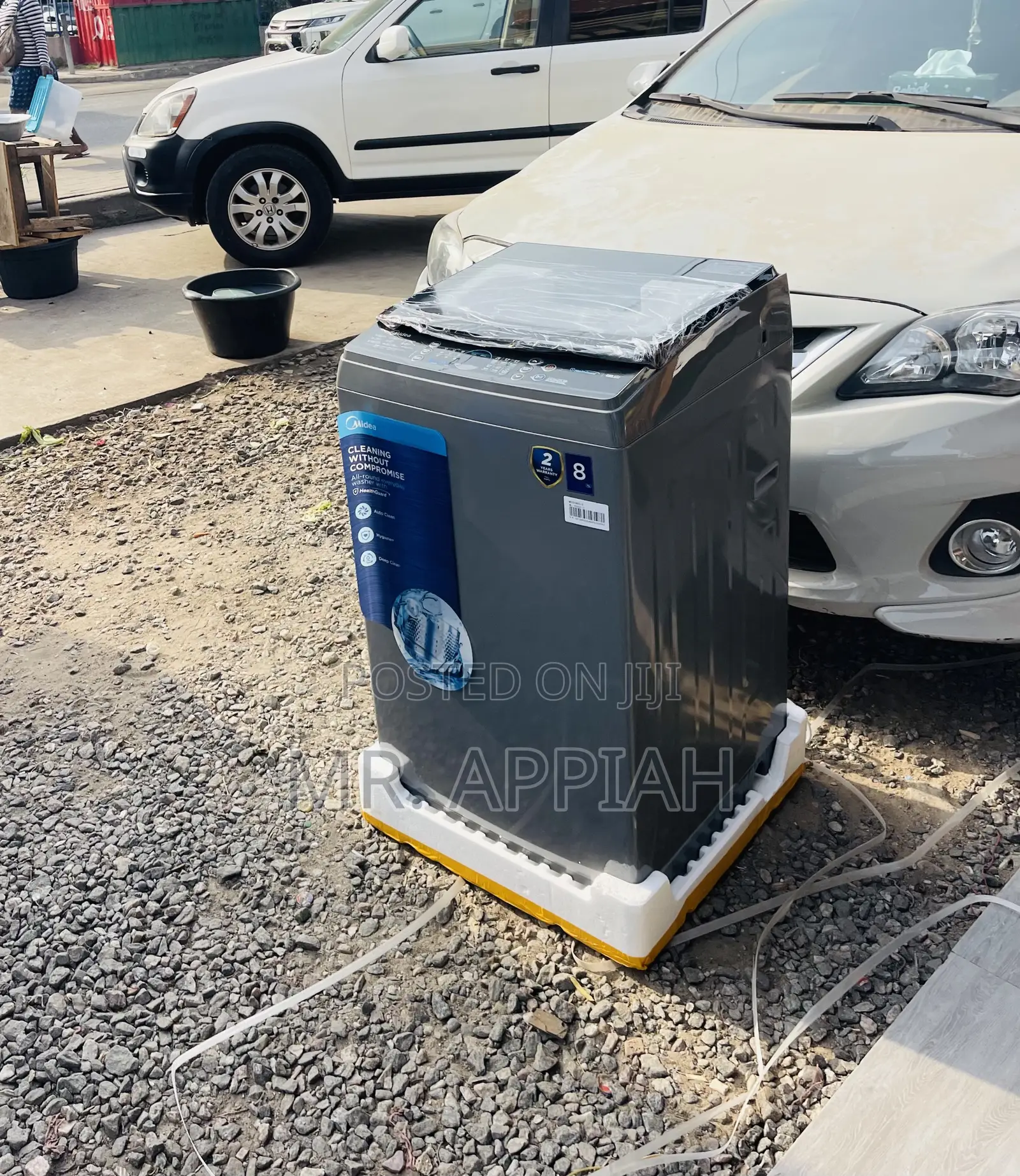 Energy Saving Midea MA200W80/G 8kg Top Load Washing MACHINE