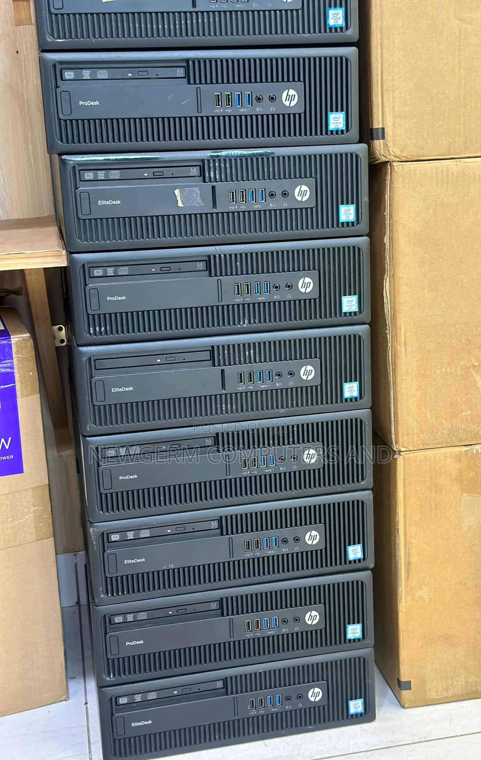 Desktop Computer HP ProDesk 600 G1 8GB Intel Core I5 HDD 500GB