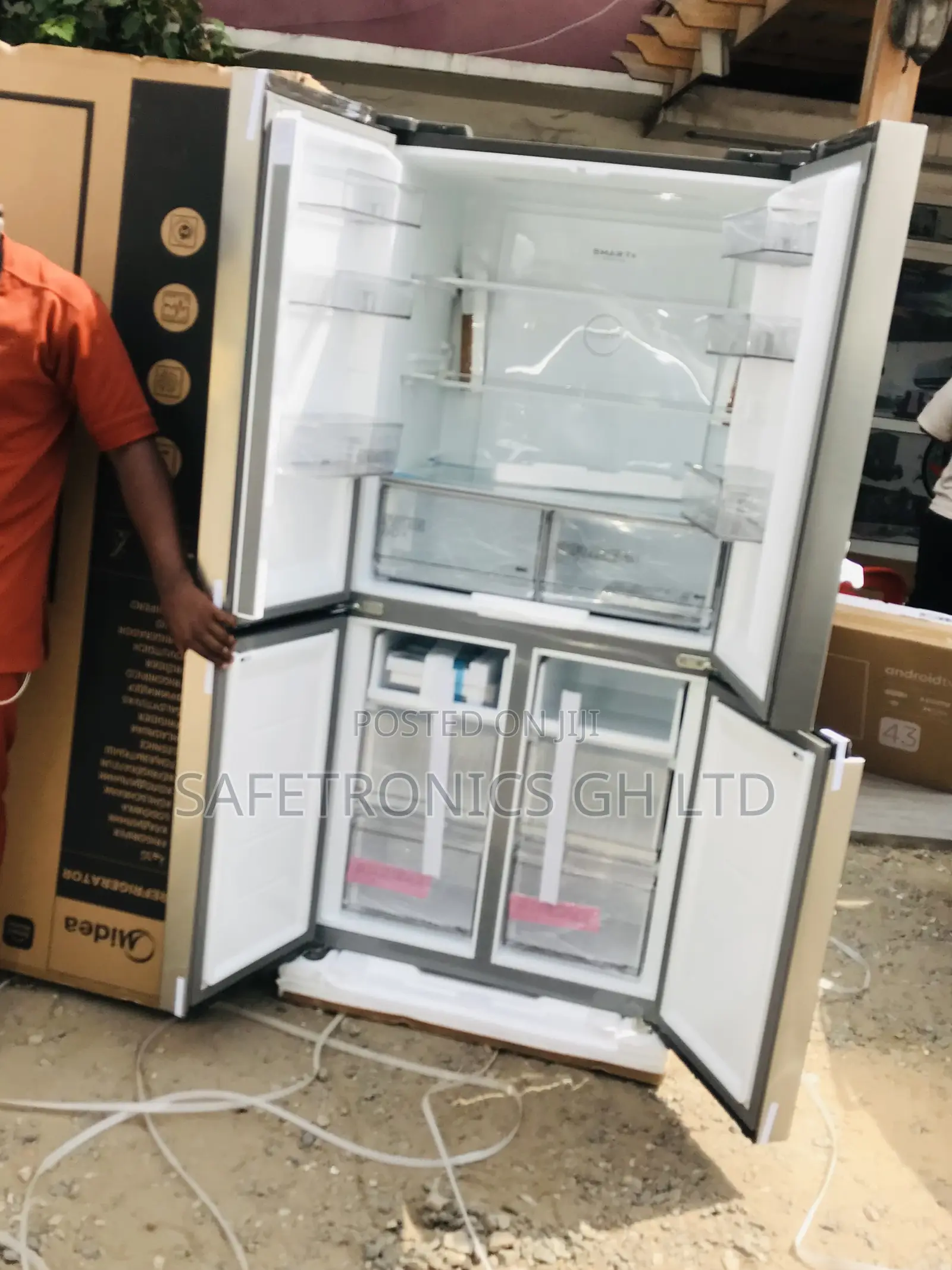 Midea Inverter Reliable MDRF632FGN46D 474 Liters 4 Doors