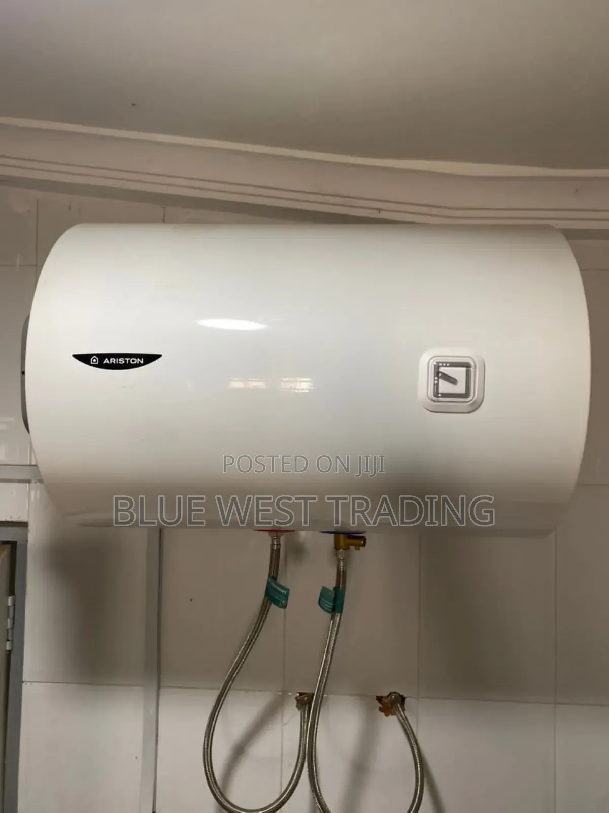 Horizontal Ariston Water Heater 80 Liters