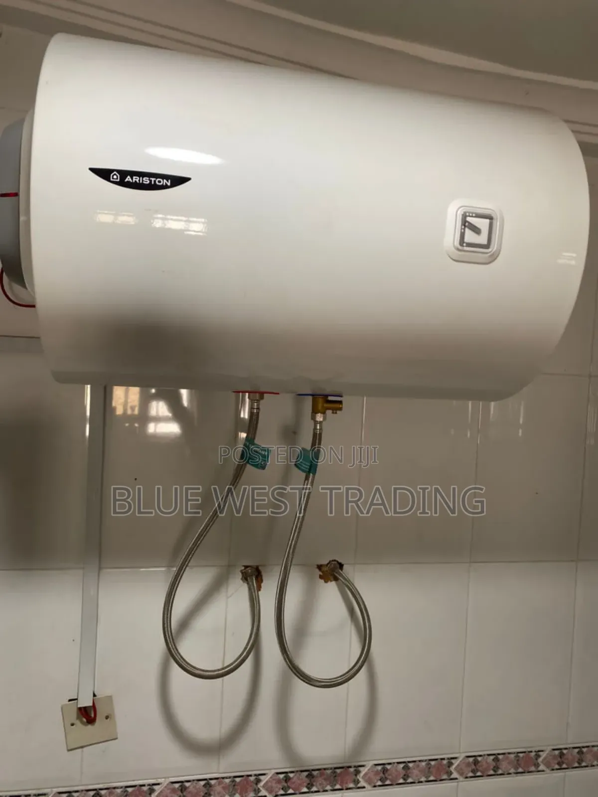 Horizontal Ariston Water Heater 80 Liters