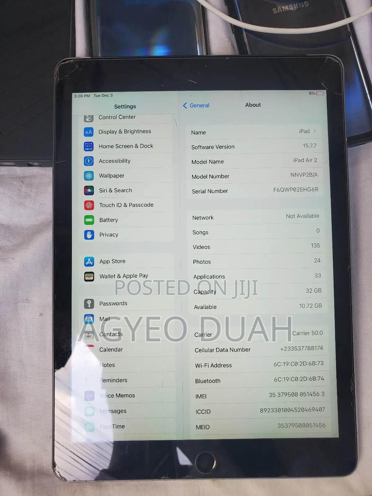 Apple iPad Air 2 32 GB Silver
